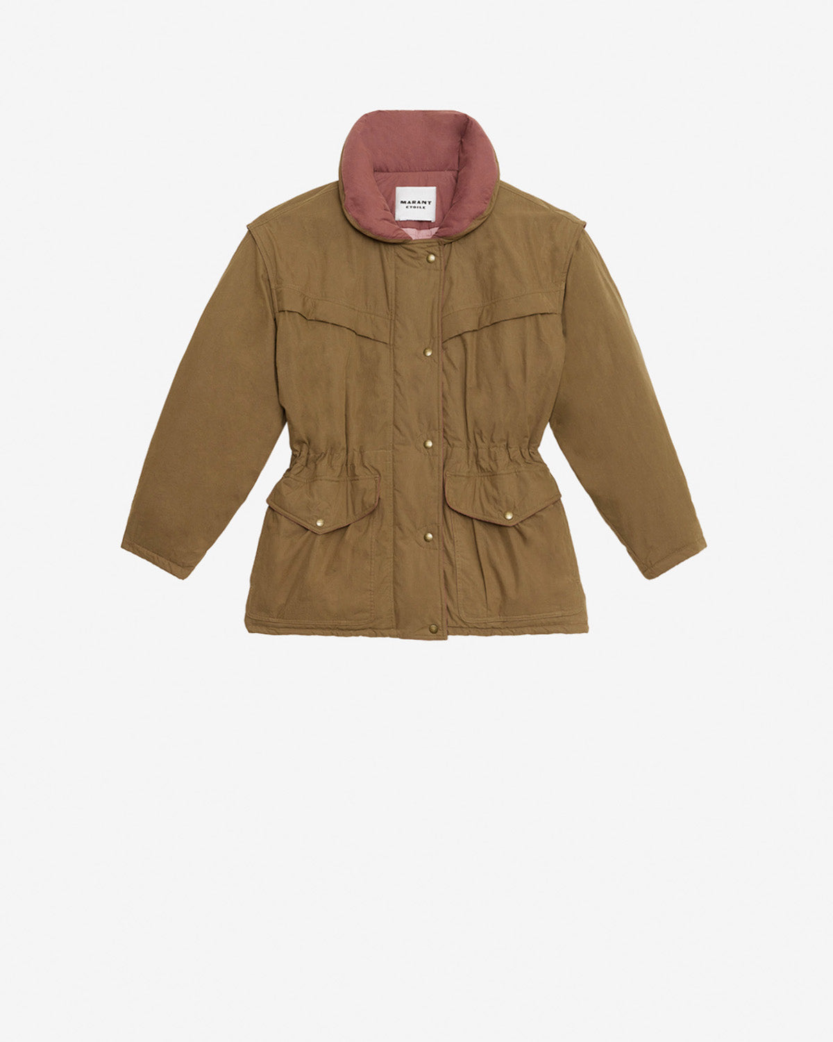 Abrigo damone Woman Caqui 1