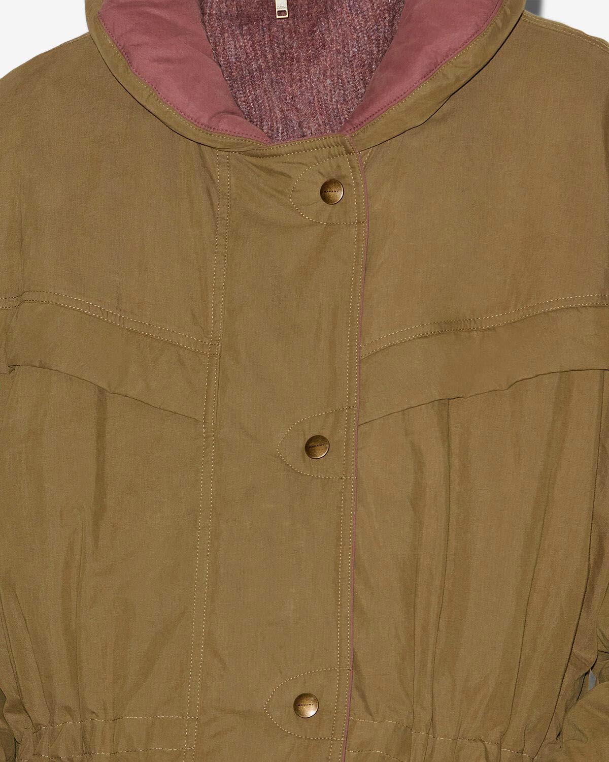 Damone coat Woman Khaki 2