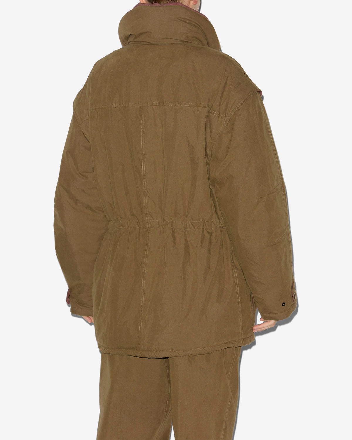 Damone coat Woman Khaki 3