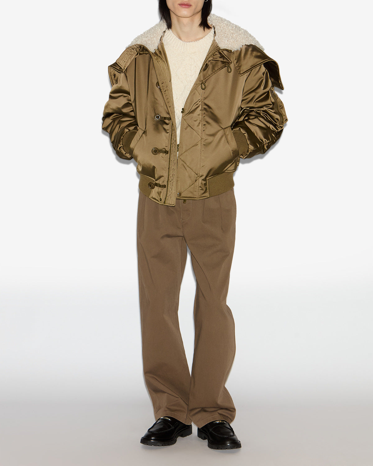Manteau elroy Man Kaki 4