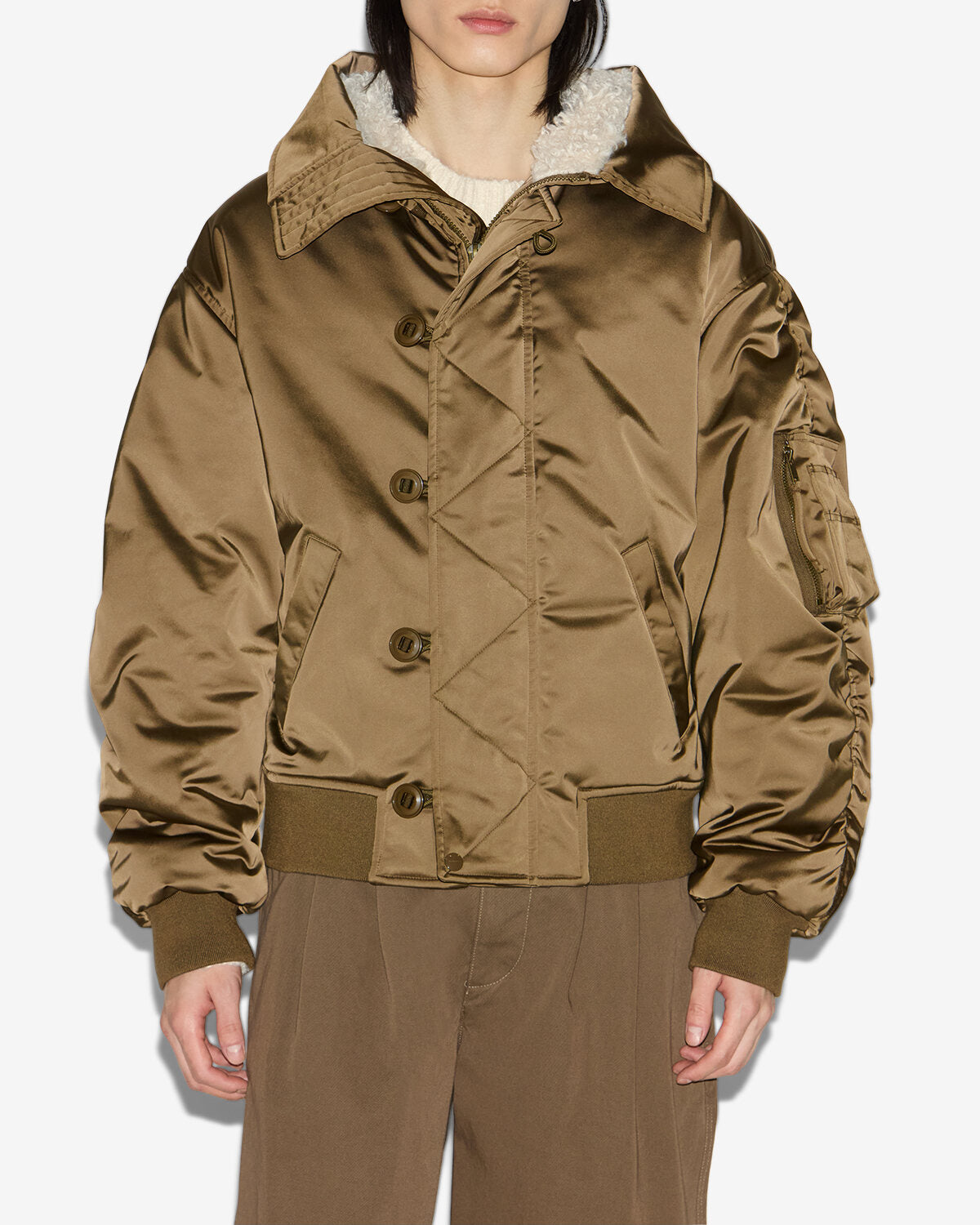 Manteau elroy Man Kaki 5