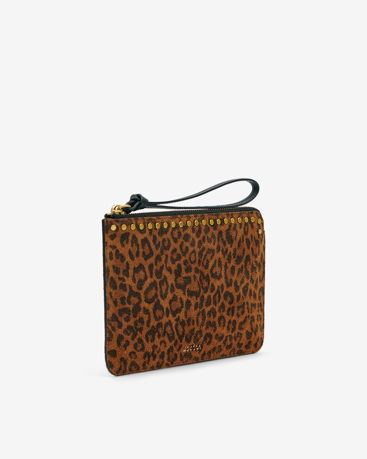 Flat pouch clutch Woman Leopard 1