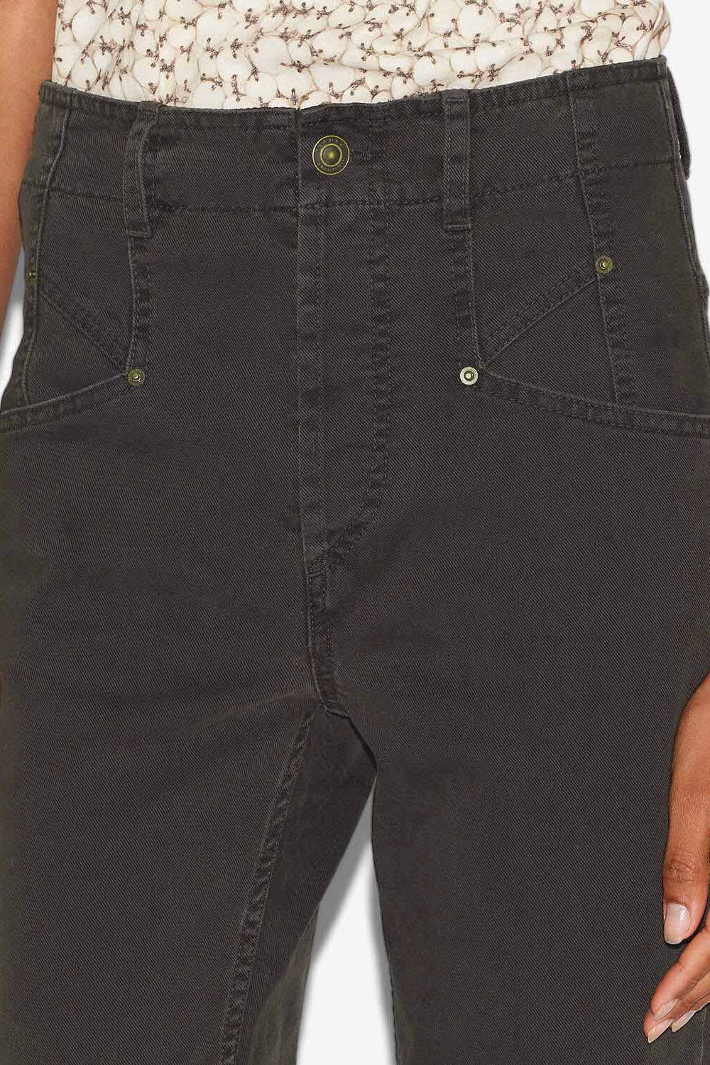 Jean slim niliane en denim - Noir délavé - Woman - 3