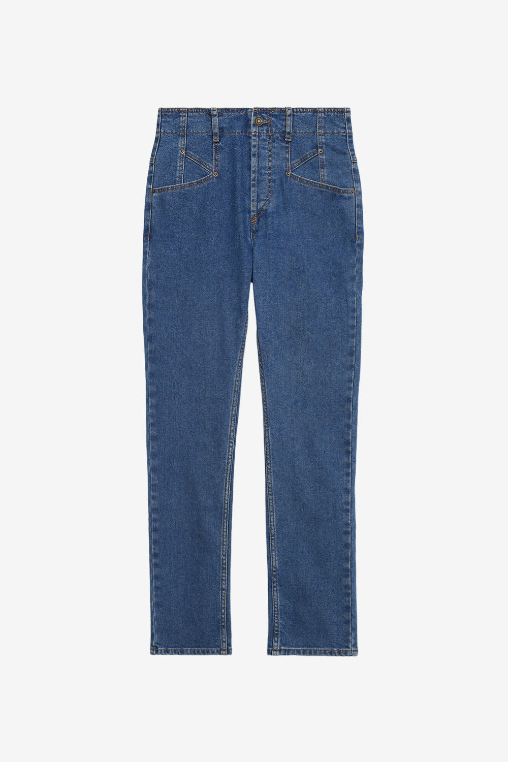 Niliane 데님 슬림 진 - 파란색 - Woman - 1