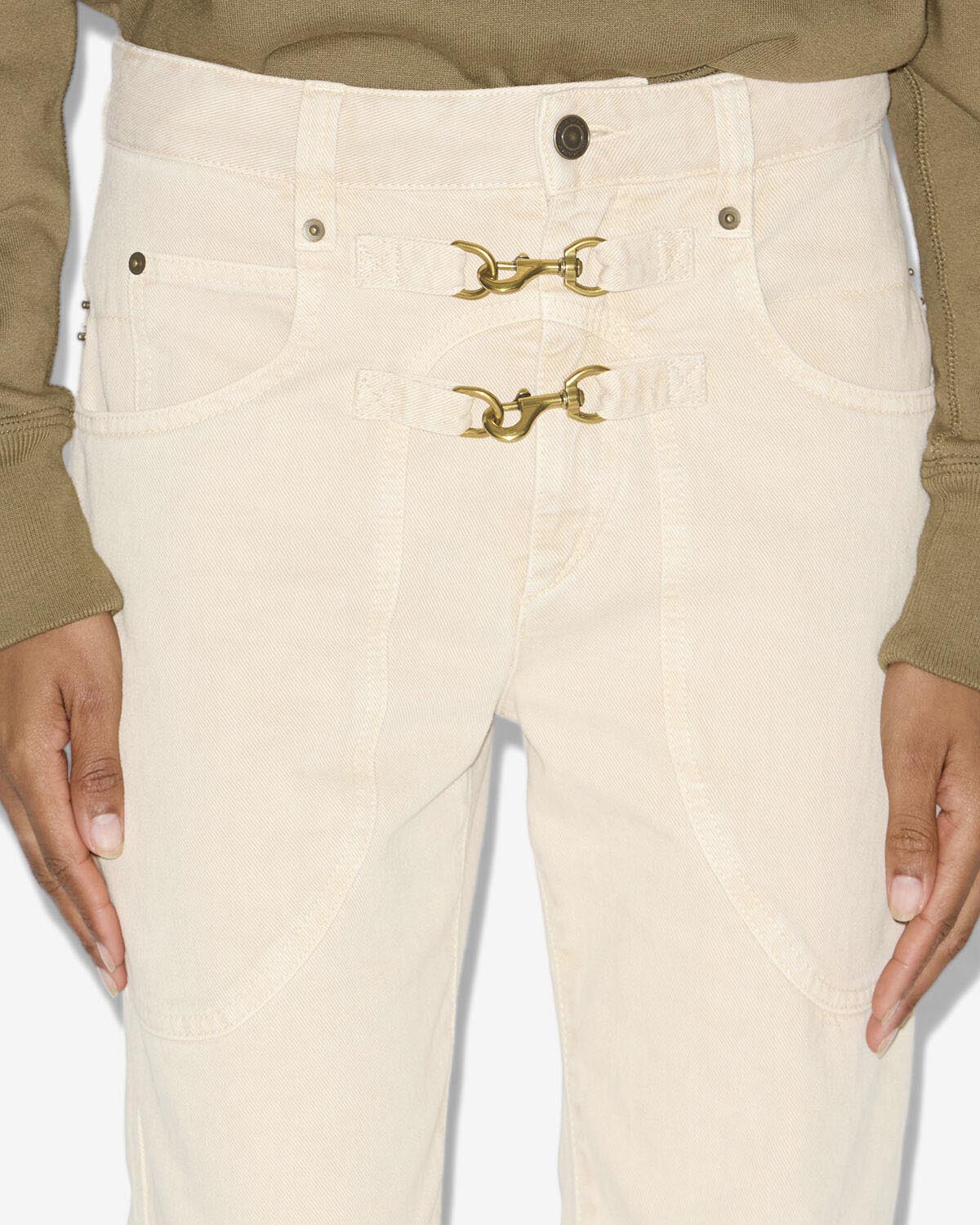 Brinley pants Woman Ecru 2