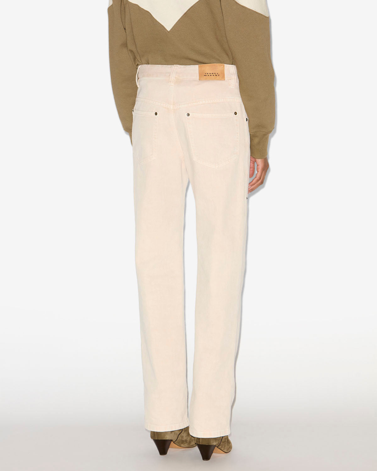 Brinley pants Woman Ecru 3