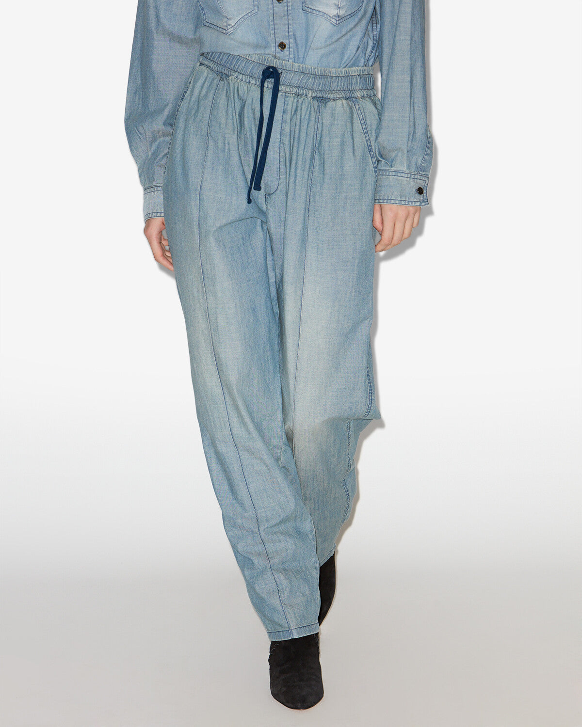 Catalia pants Woman Blue 5