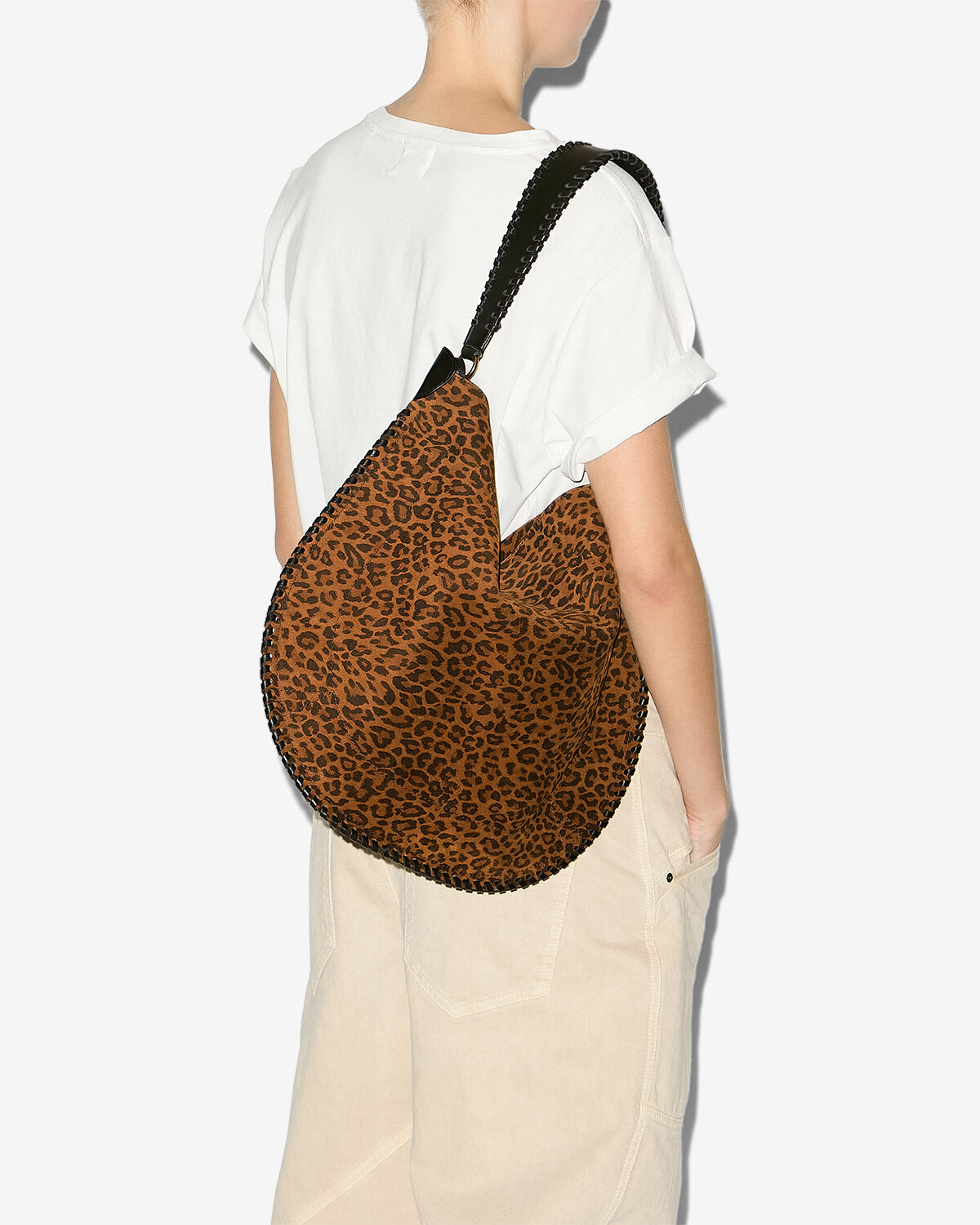 Oskan hobo soft bag Woman Leopard 4