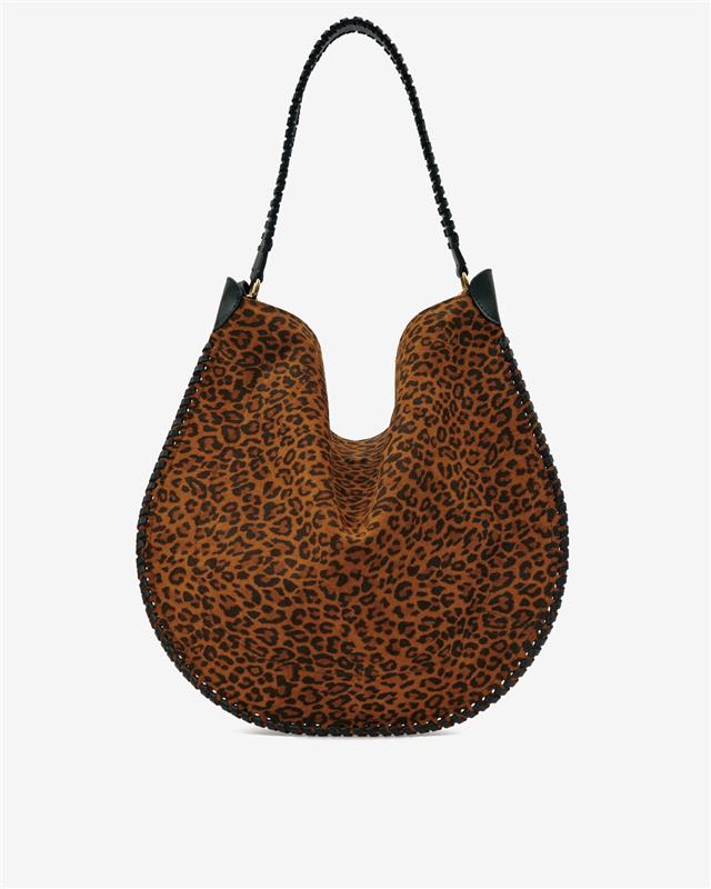 Oskan hobo soft bag Woman Leopard 1