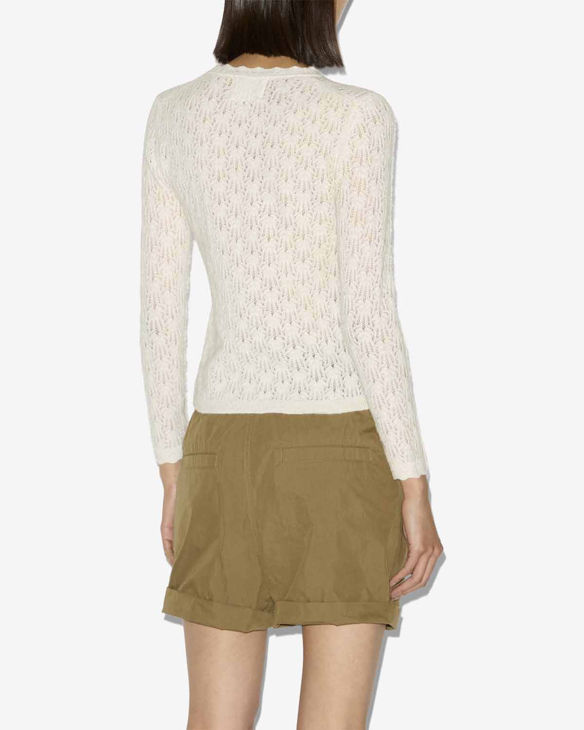 Obeline sweater Woman Ecru 3
