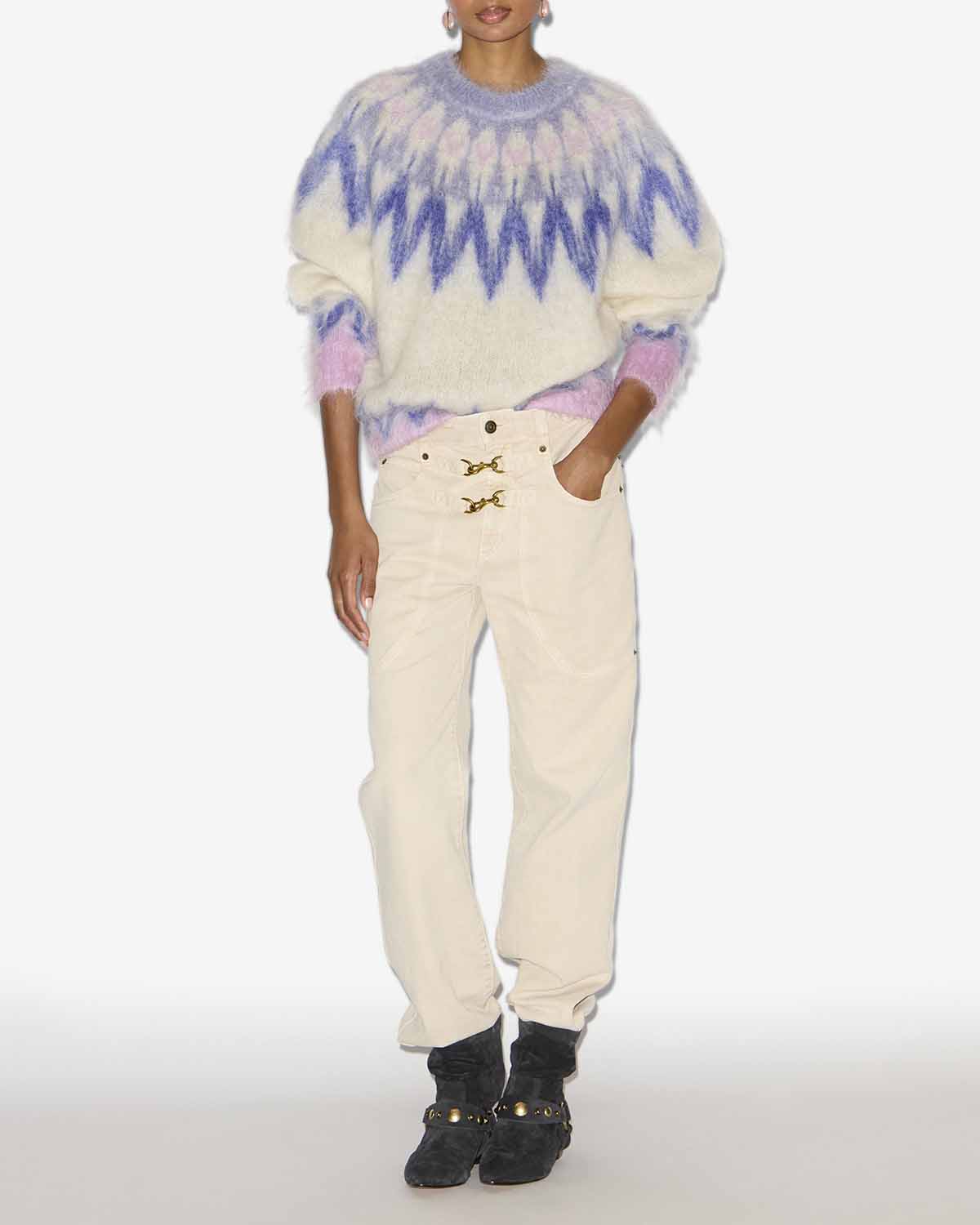 Natania sweater Woman Blue 4