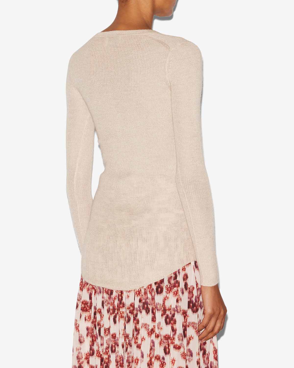 Idite sweater Woman Beige 3