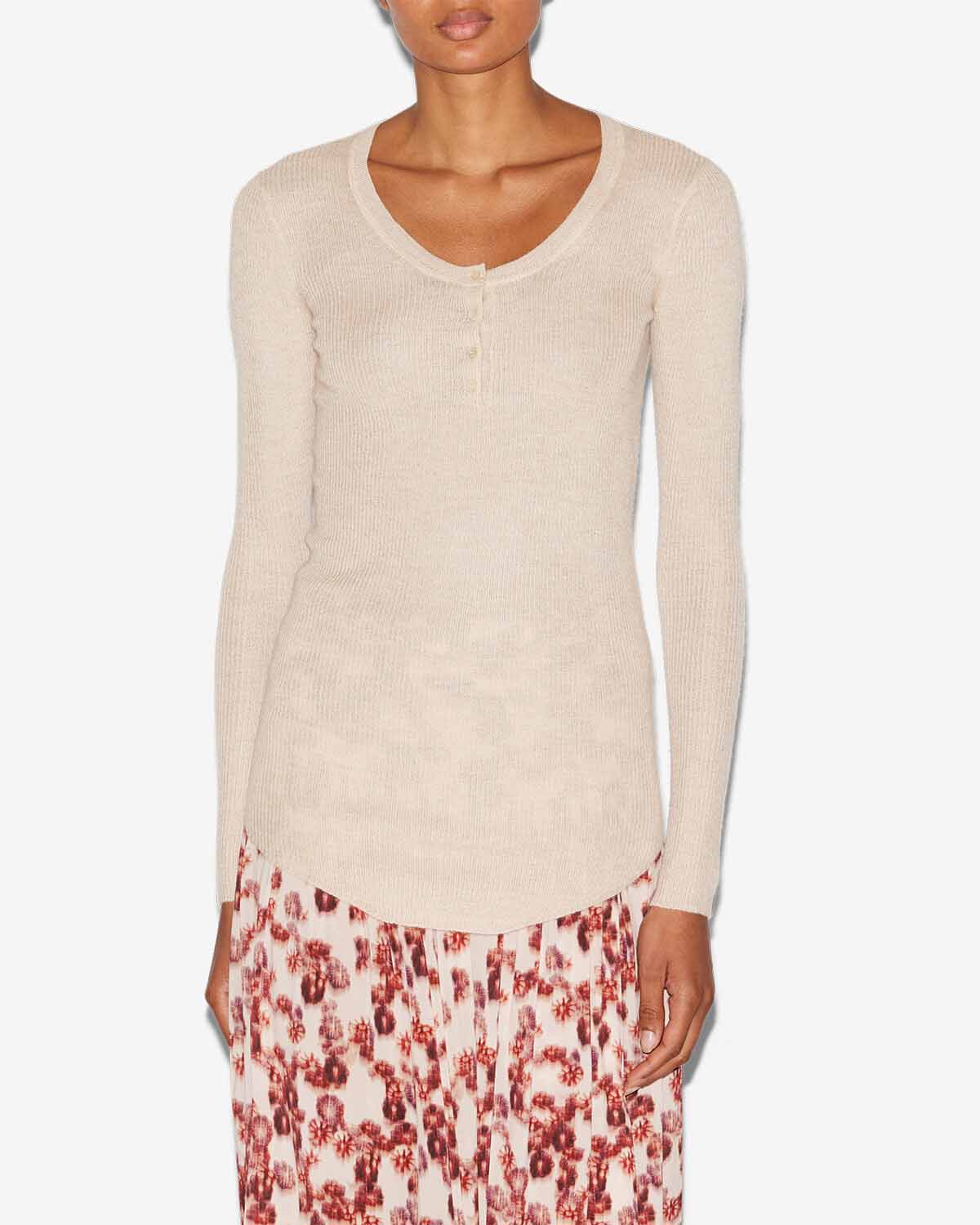Idite sweater Woman Beige 5