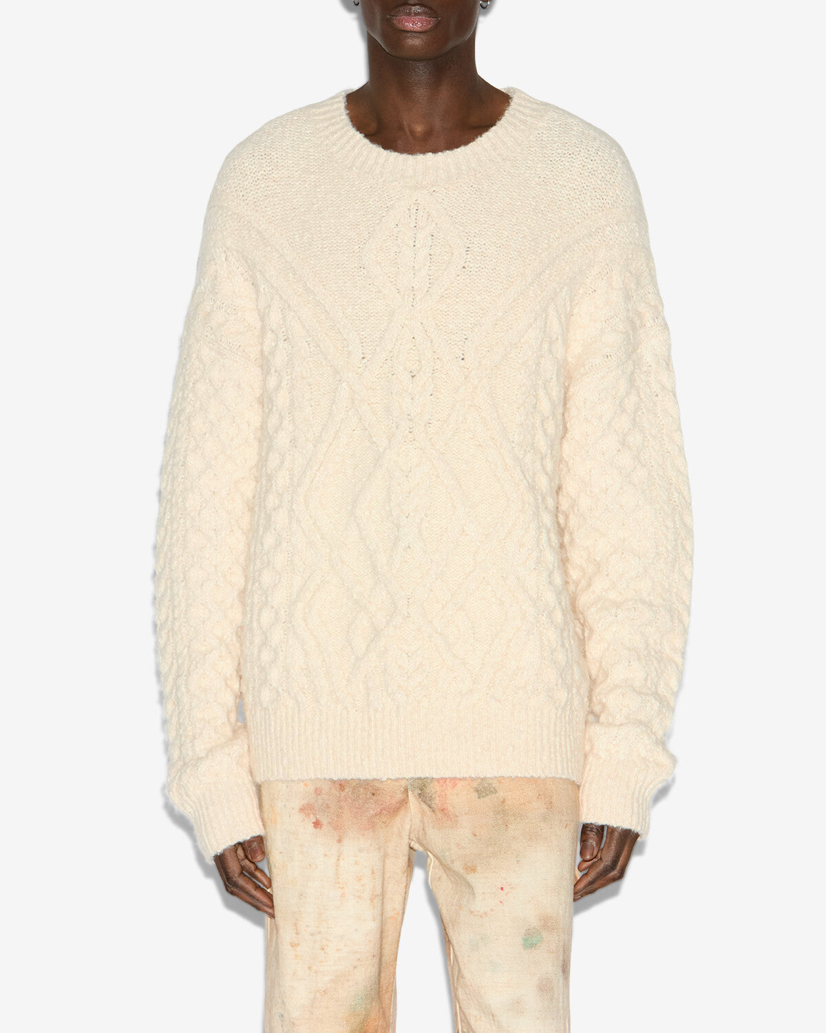 Harold sweater Man Ecru 5