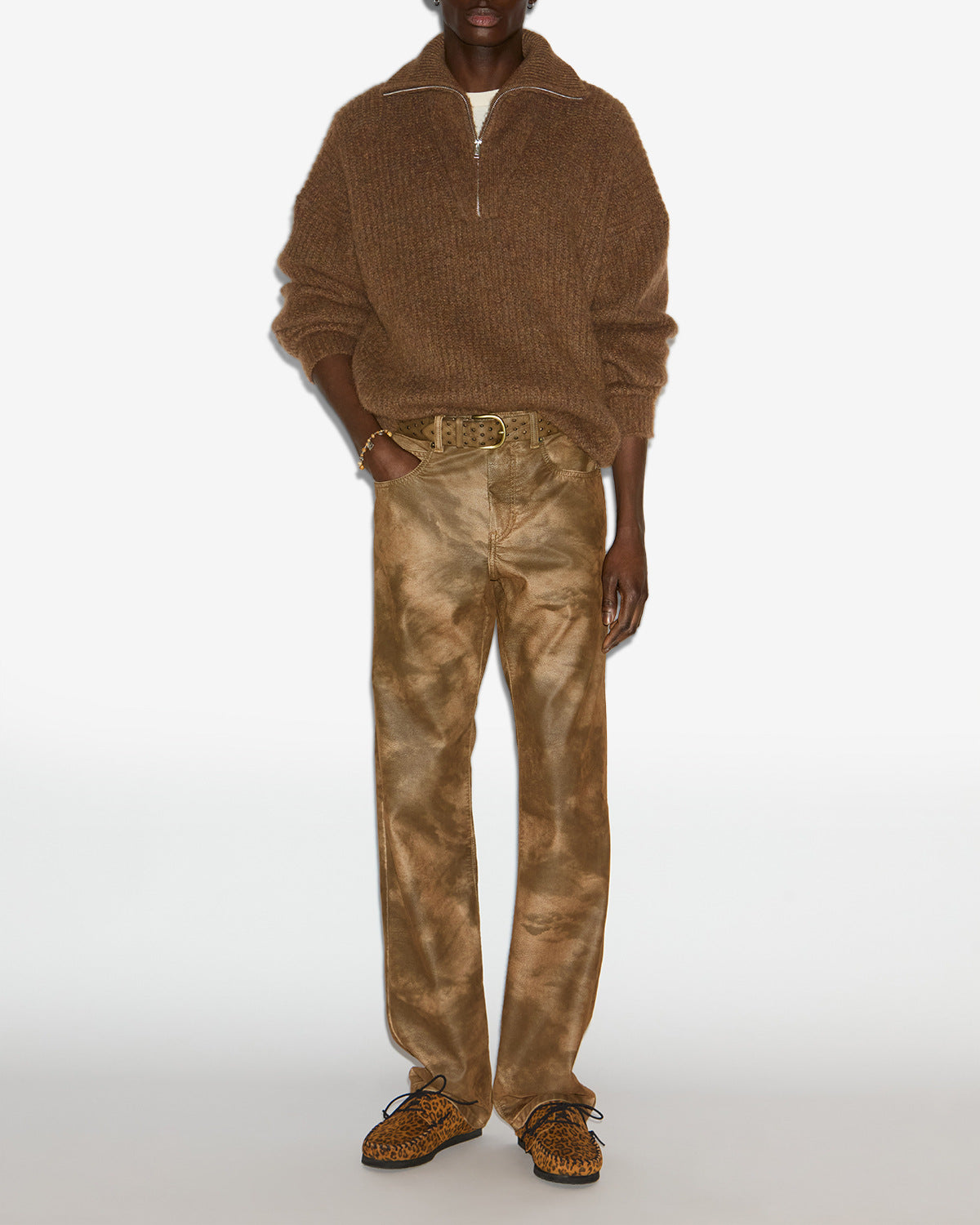 Dinan sweater Man Brown 4