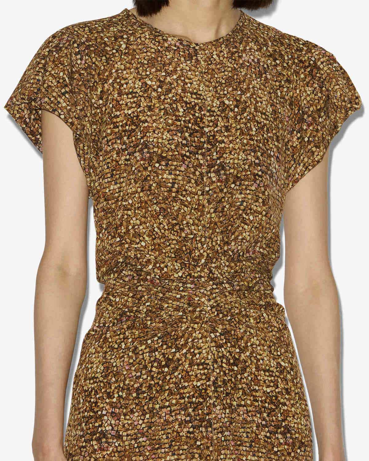Vestido terena Woman Ochre 2