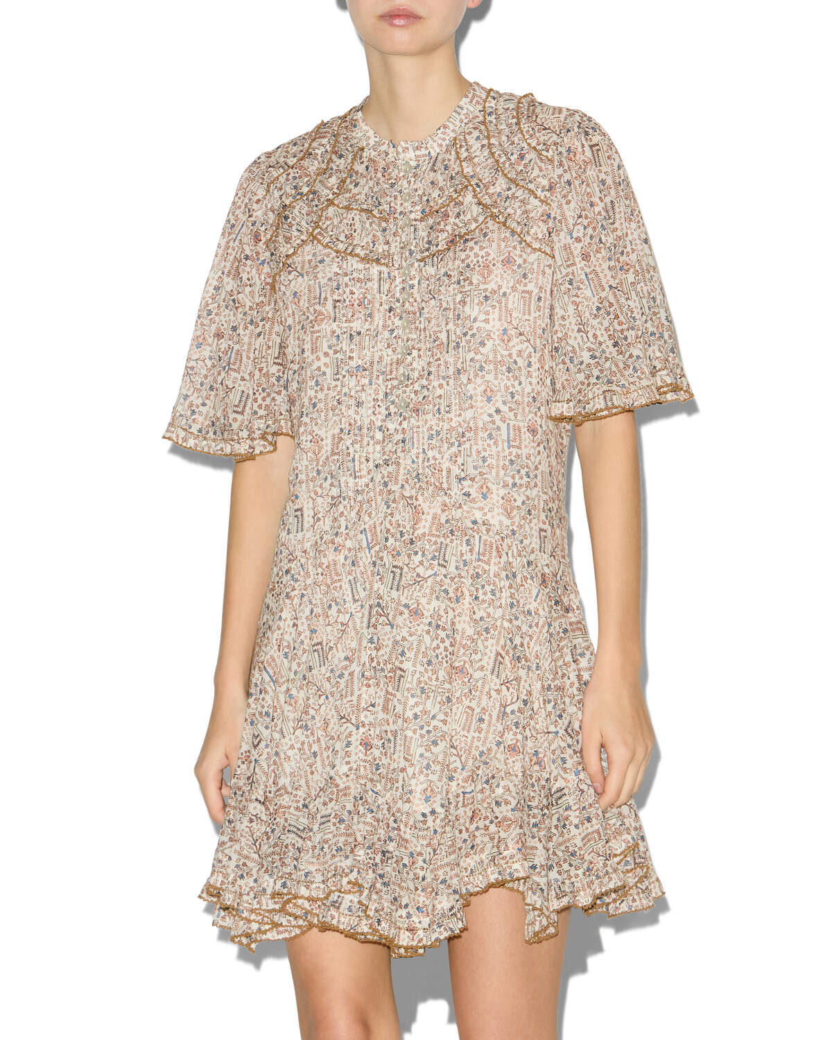 Celyana dress Woman Ecru 5