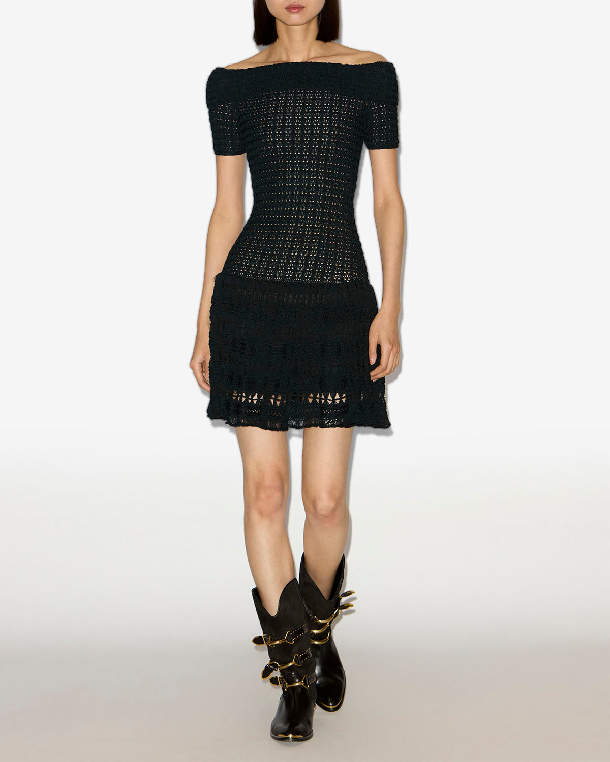 Vestido charlotte Woman Negro 4