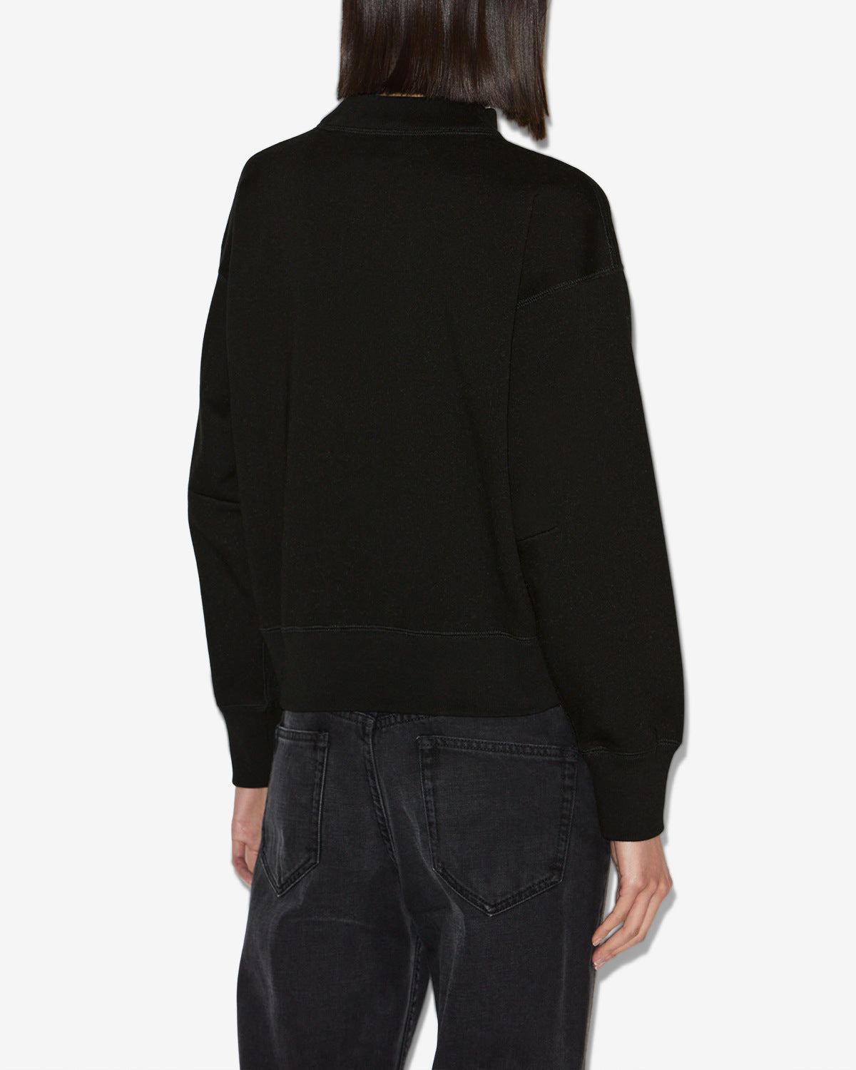 Moby sweatshirt Woman Black 3