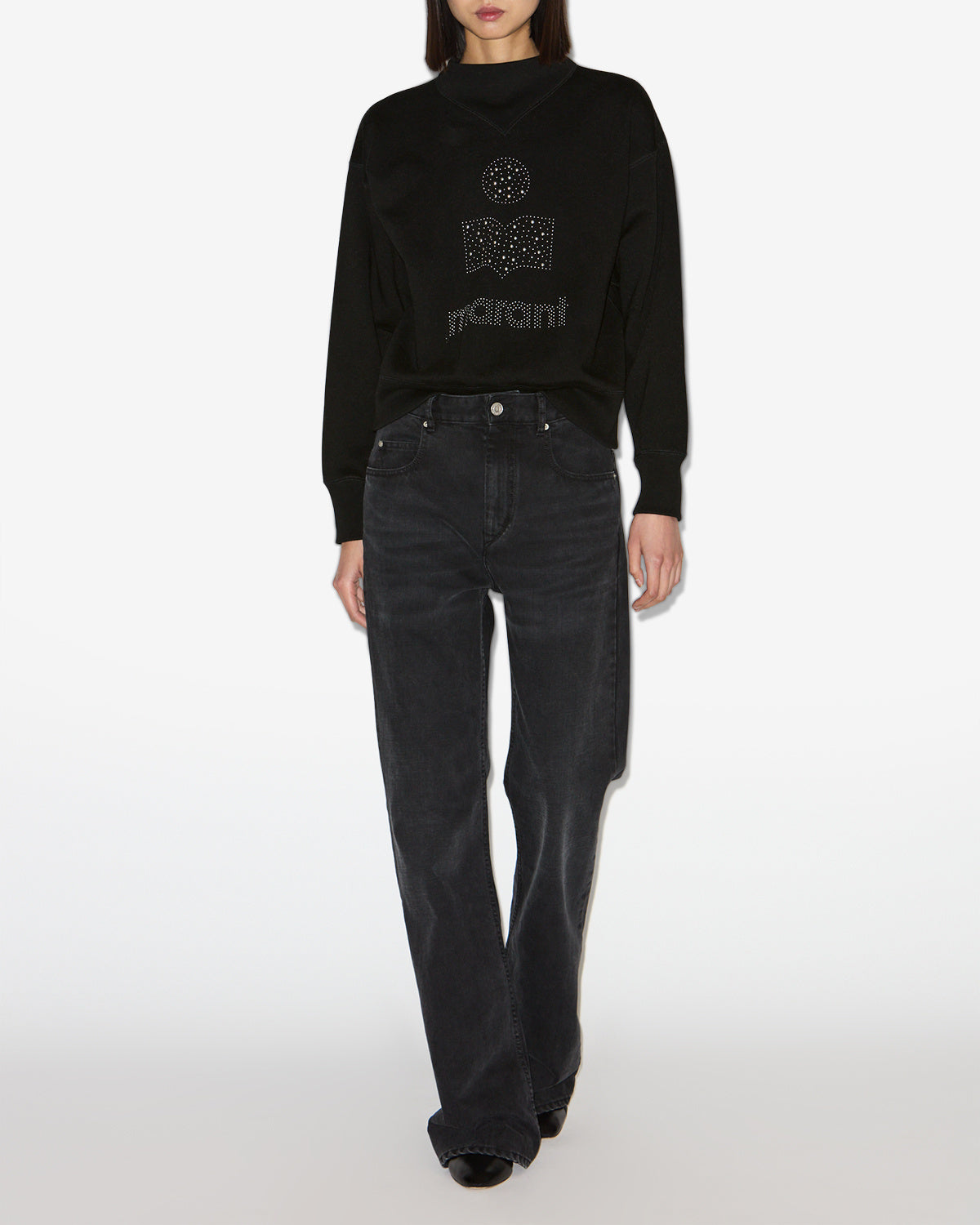 Moby sweatshirt Woman Black 4