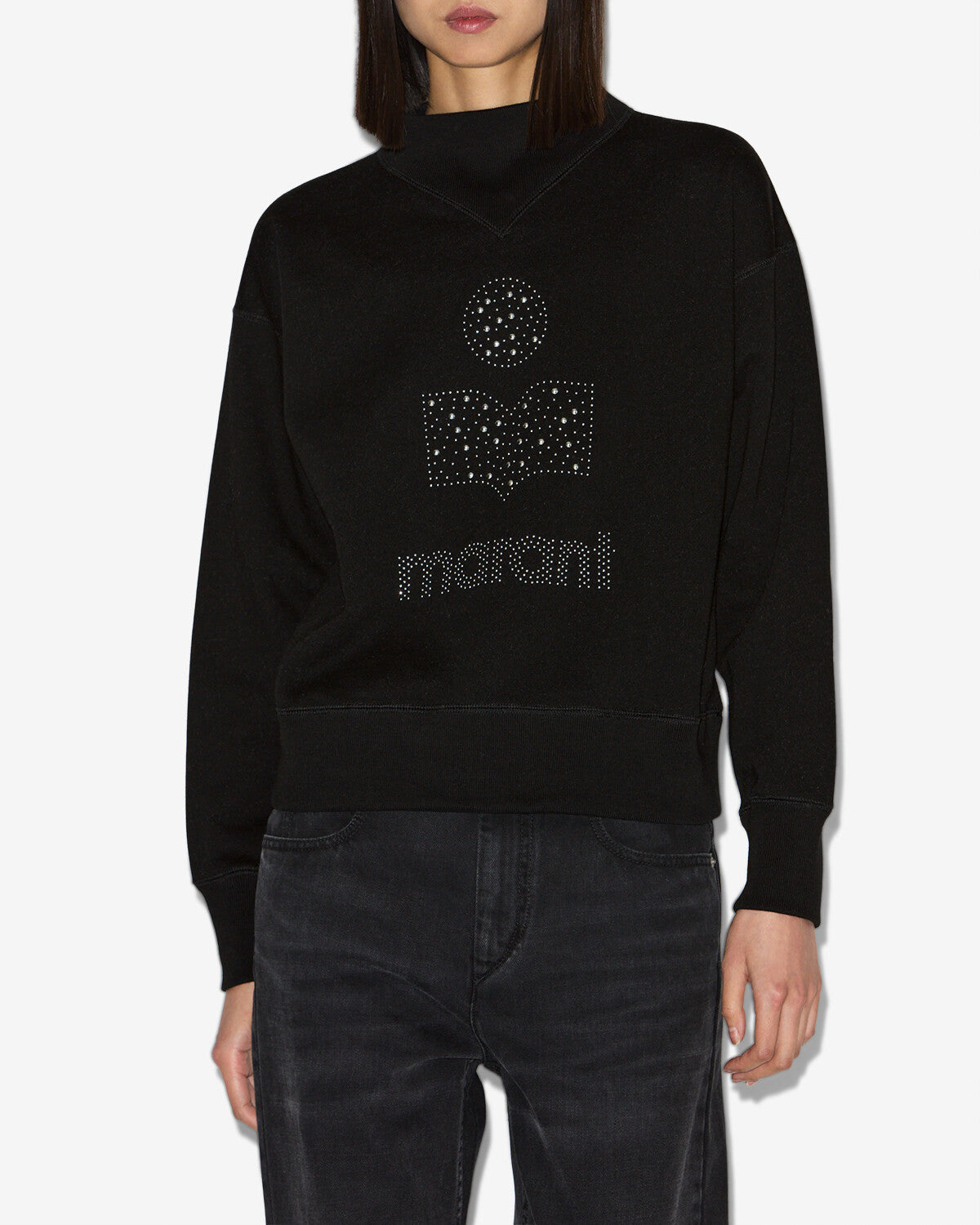 Moby sweatshirt Woman Black 5