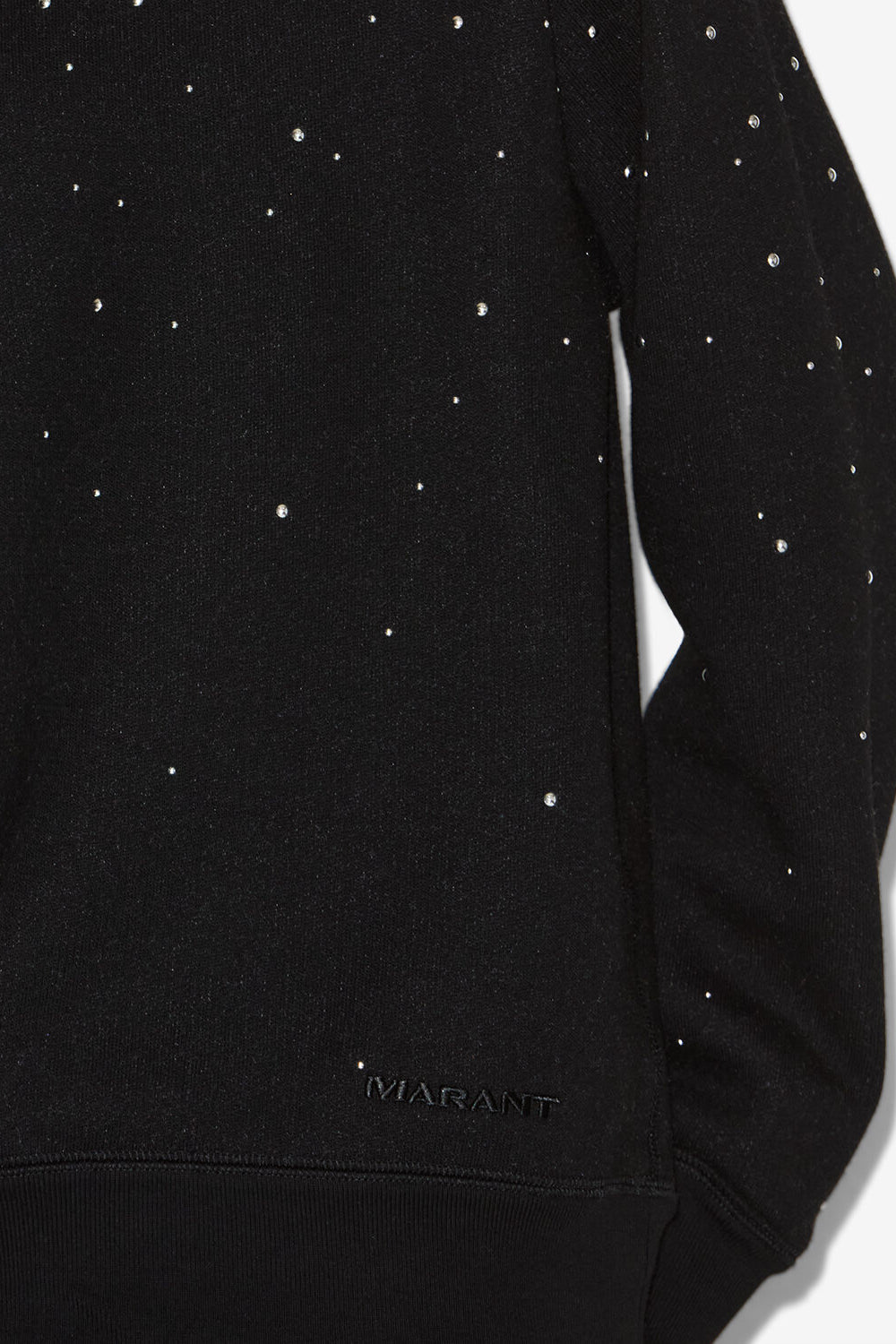 Riseda studded sweatshirt - Black - Woman - 3