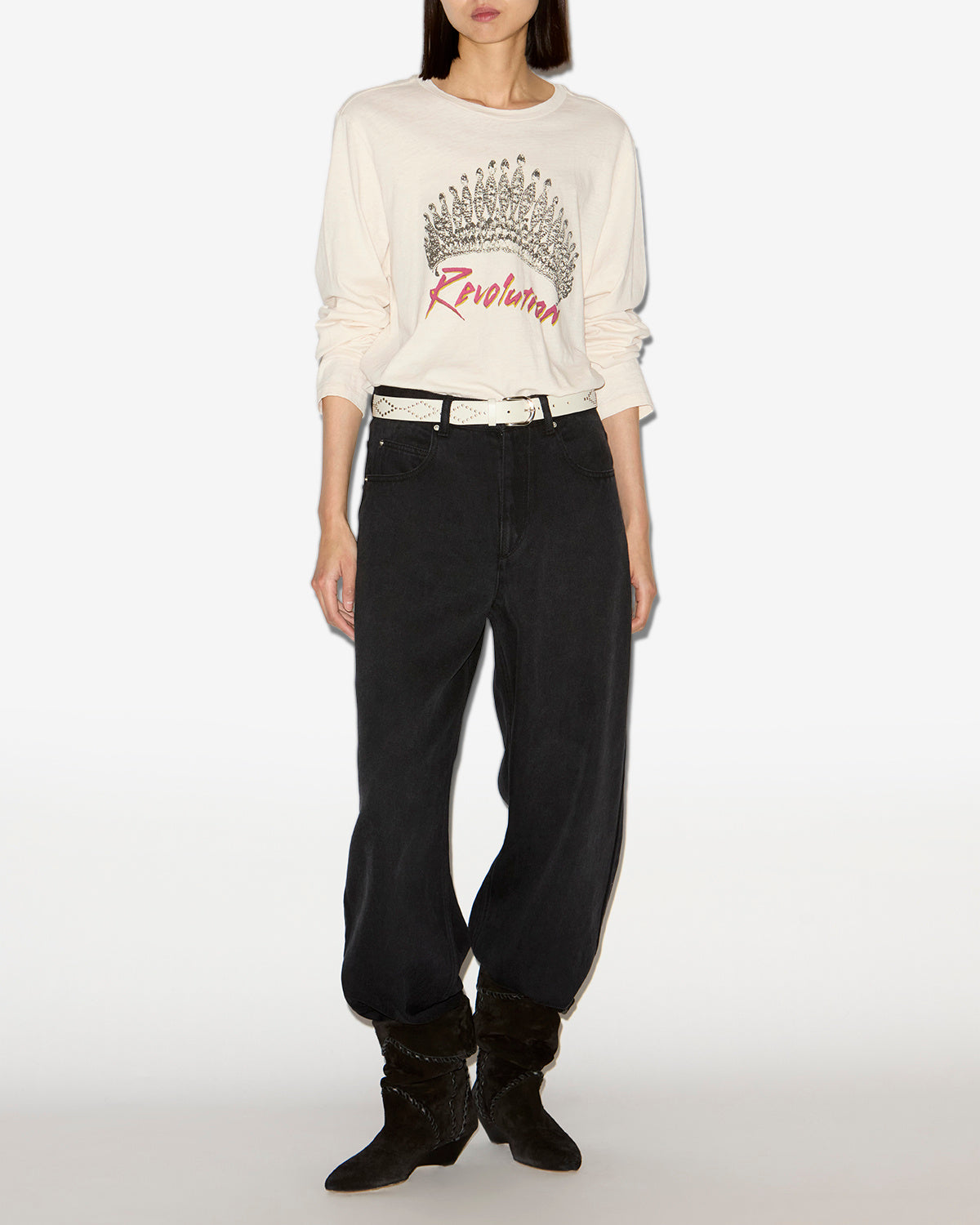 T-shirt martine Woman Naturfarben 4