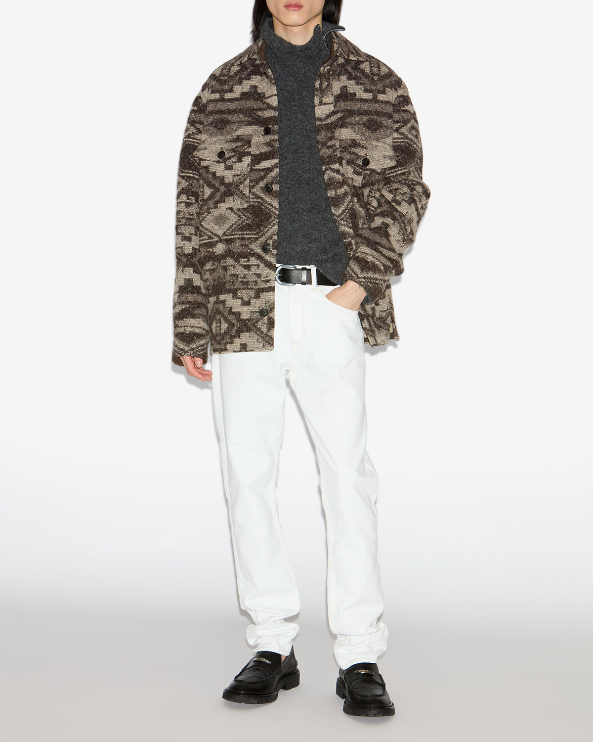 Kervon jacket Man Dark brown 4