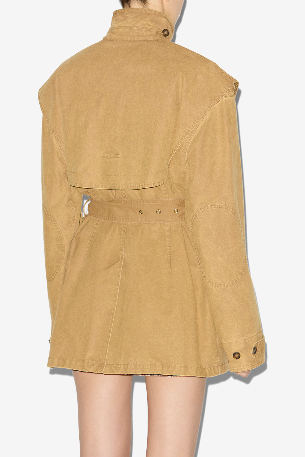 Malika cotton workwear jacket - Bronze - Woman - 5