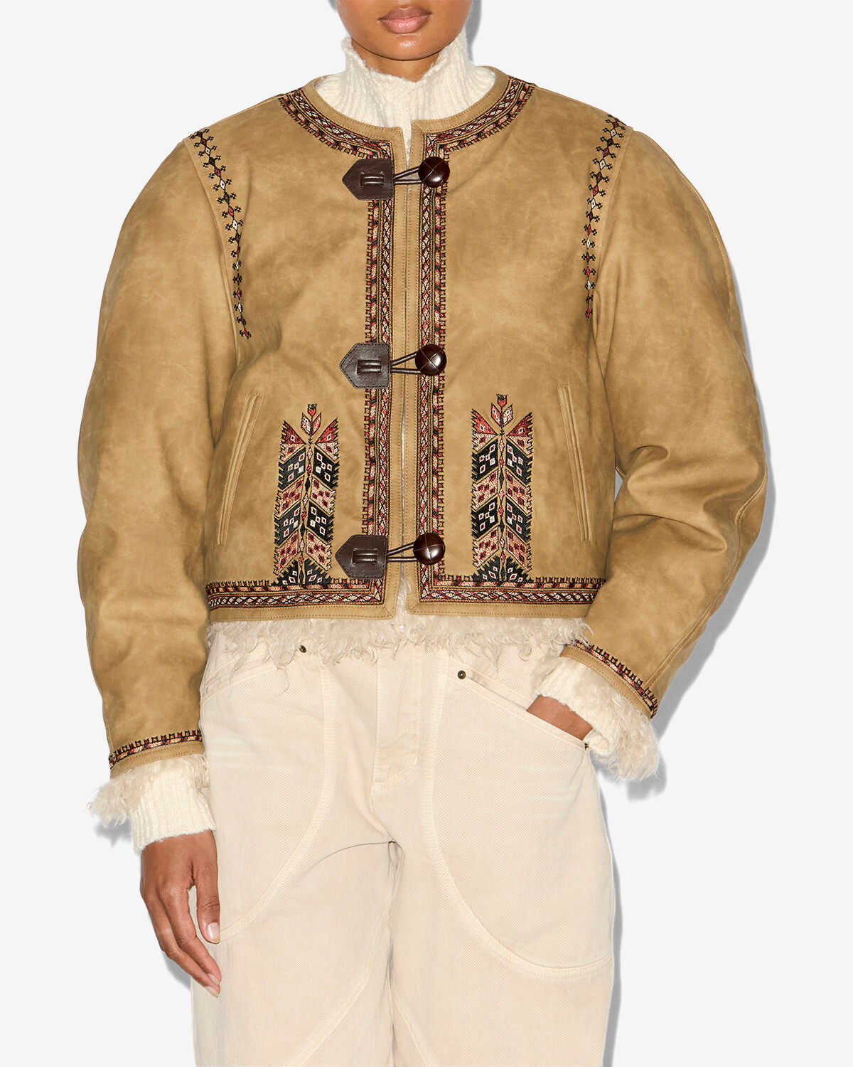 Veste cely Woman Taupe 4