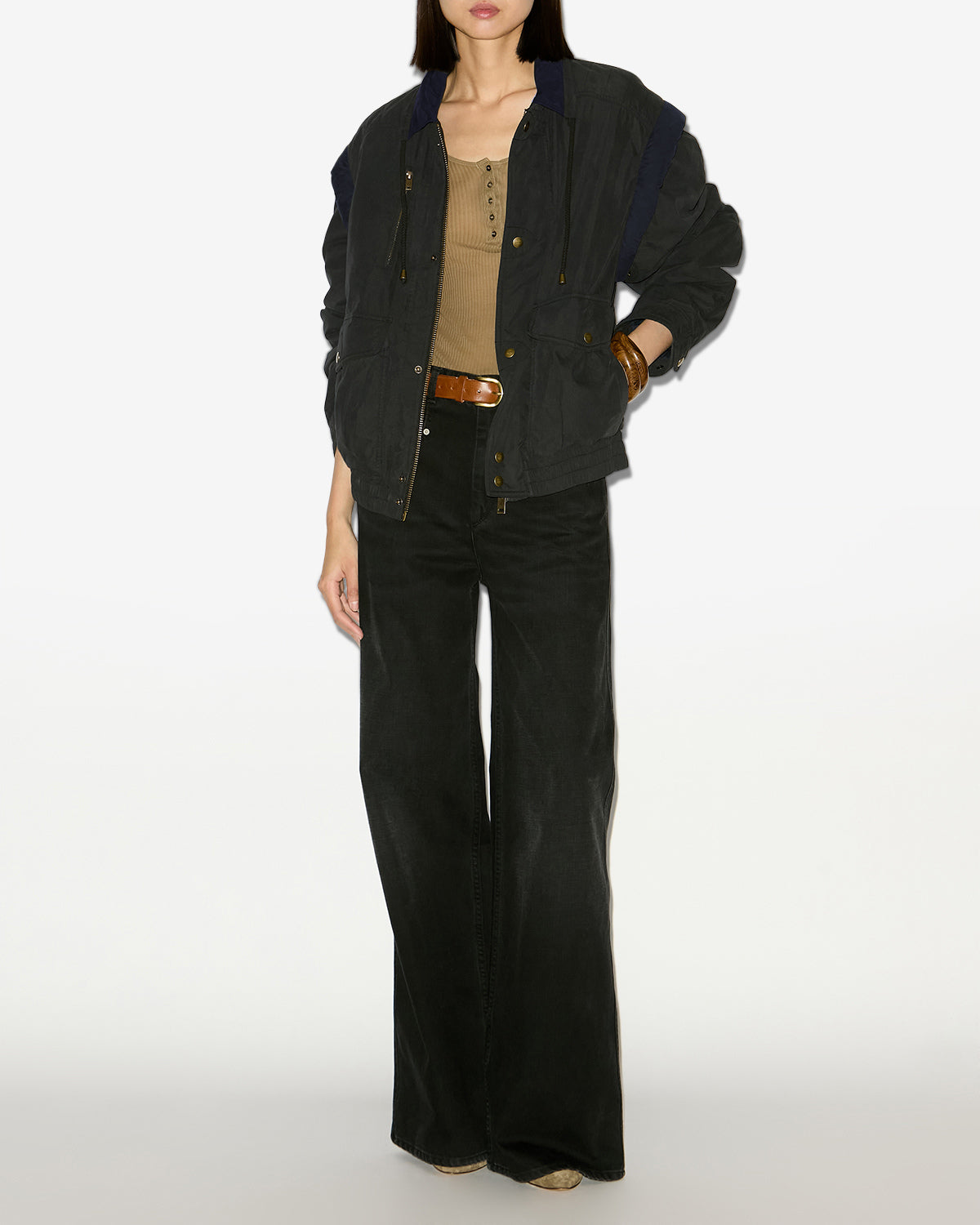 Desha jacket Woman Black 4