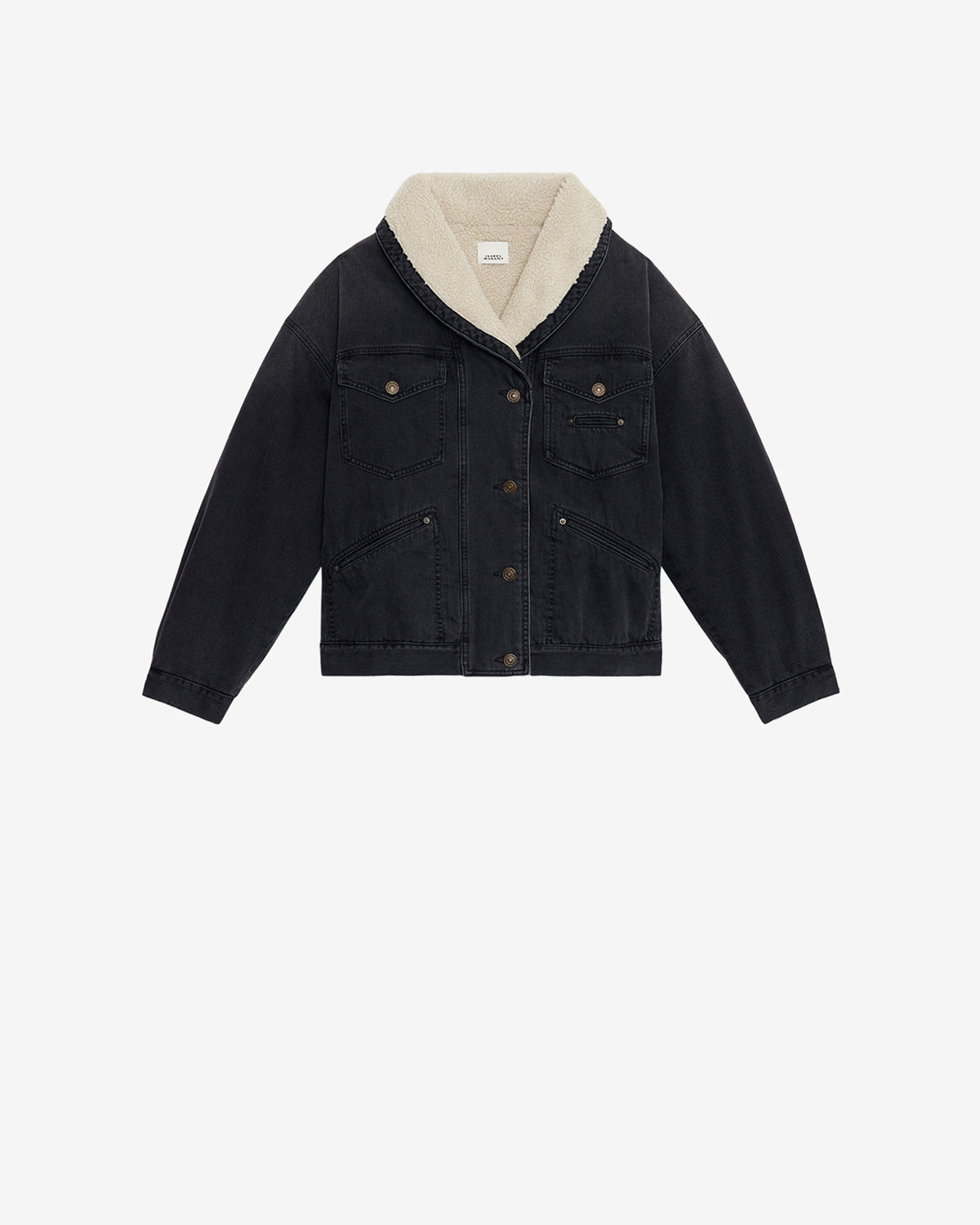 Veste pimia Woman Noir délavé 1