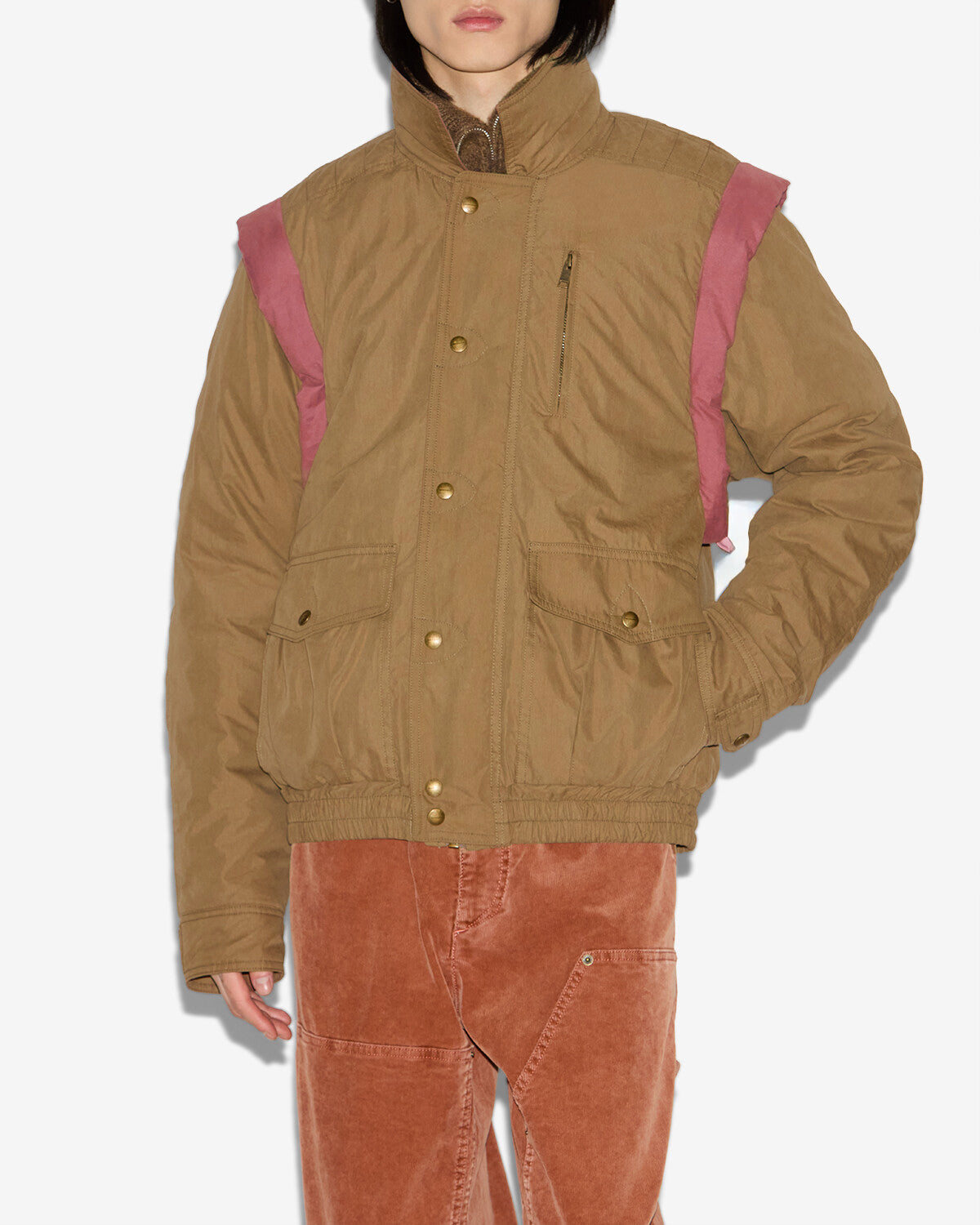 Veste dilwen Man Kaki 5