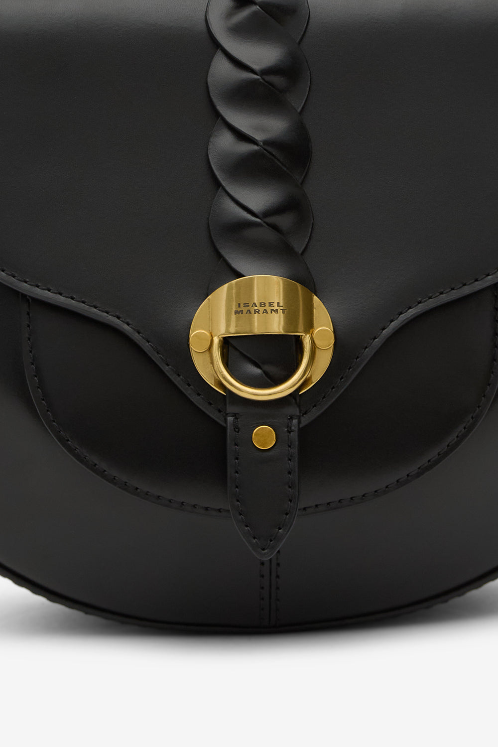 Altay small leather shoulder bag - Black - Woman - 4