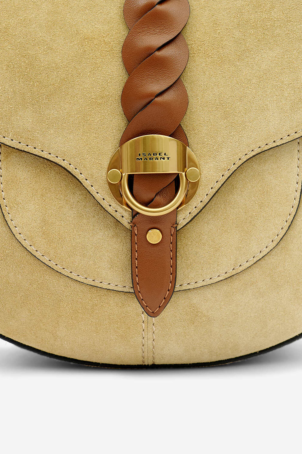 Bolso bandolera altay small de cuero - Beige - Woman - 4