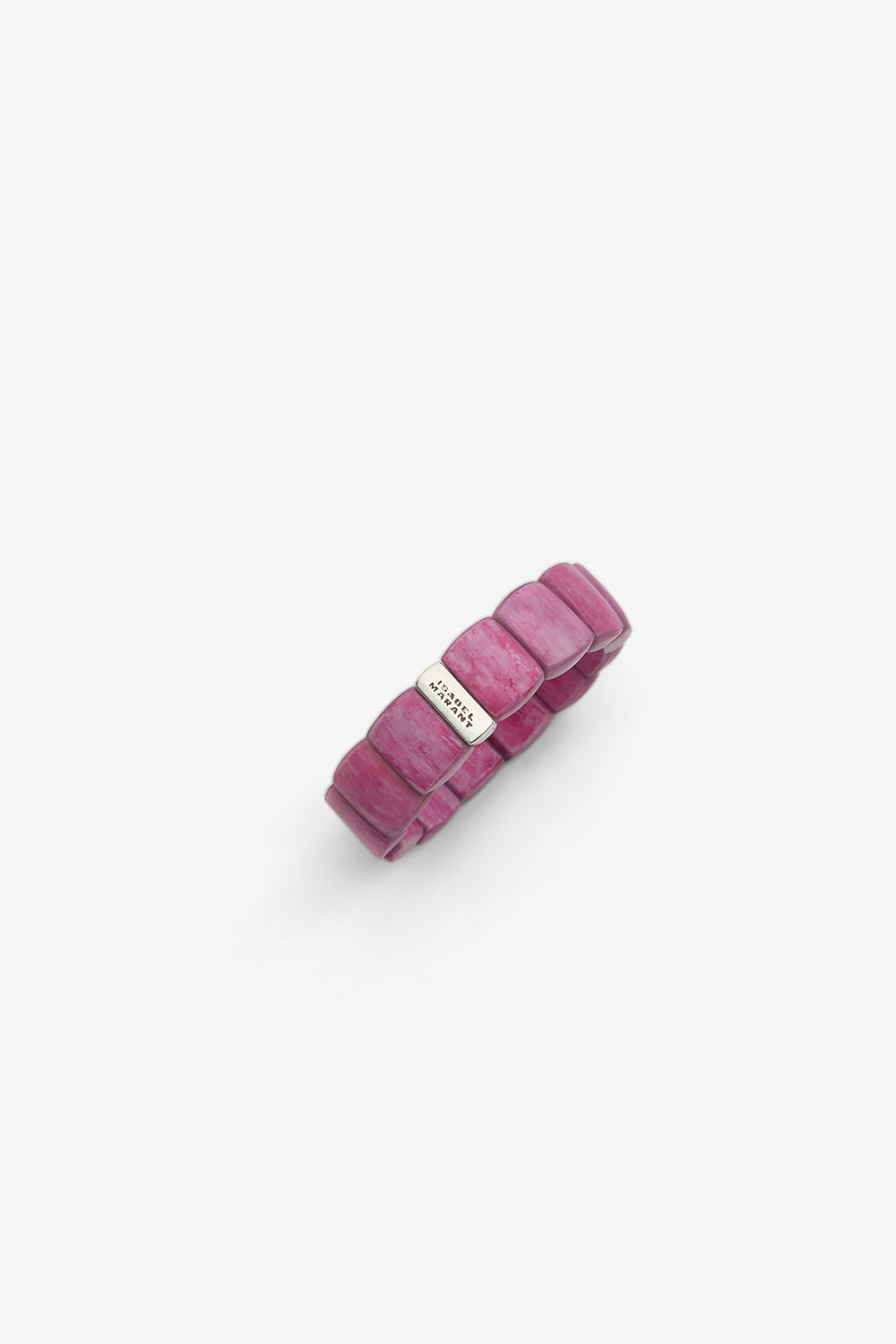 Bracelet tya en perles - Rose fuschia et argenté - Woman - 3