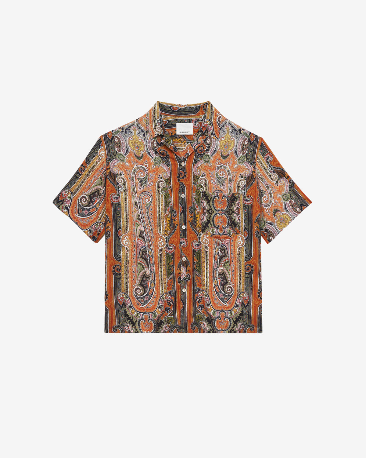 Vazlo shirt Man Orange 1