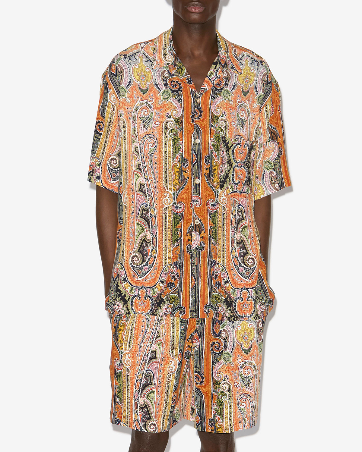 Vazlo shirt Man Orange 5