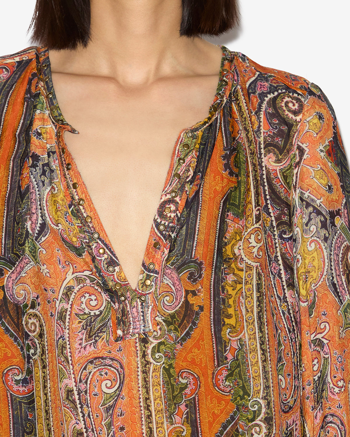 May blouse Woman Orange 2