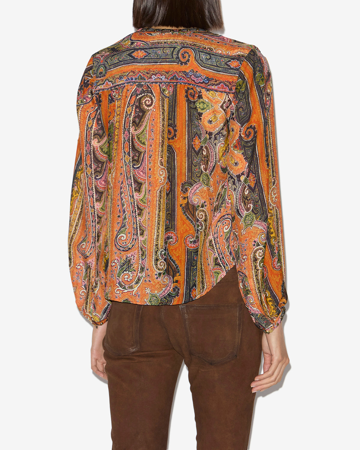 May blouse Woman Orange 3