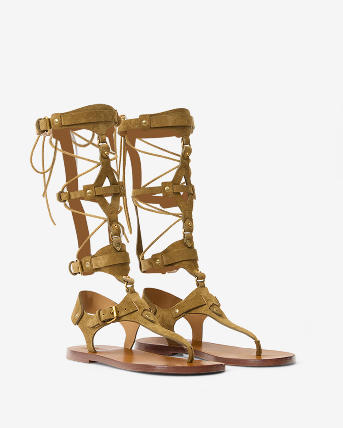 Sandales nensi Woman Taupe 5