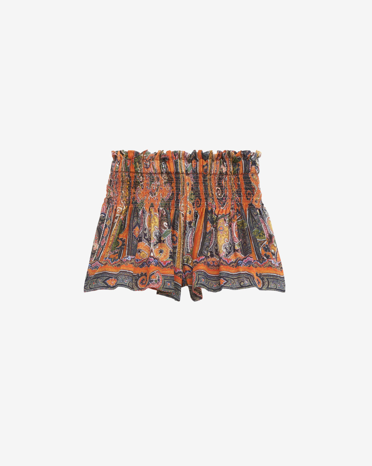 Maelly shorts Woman Orange 1