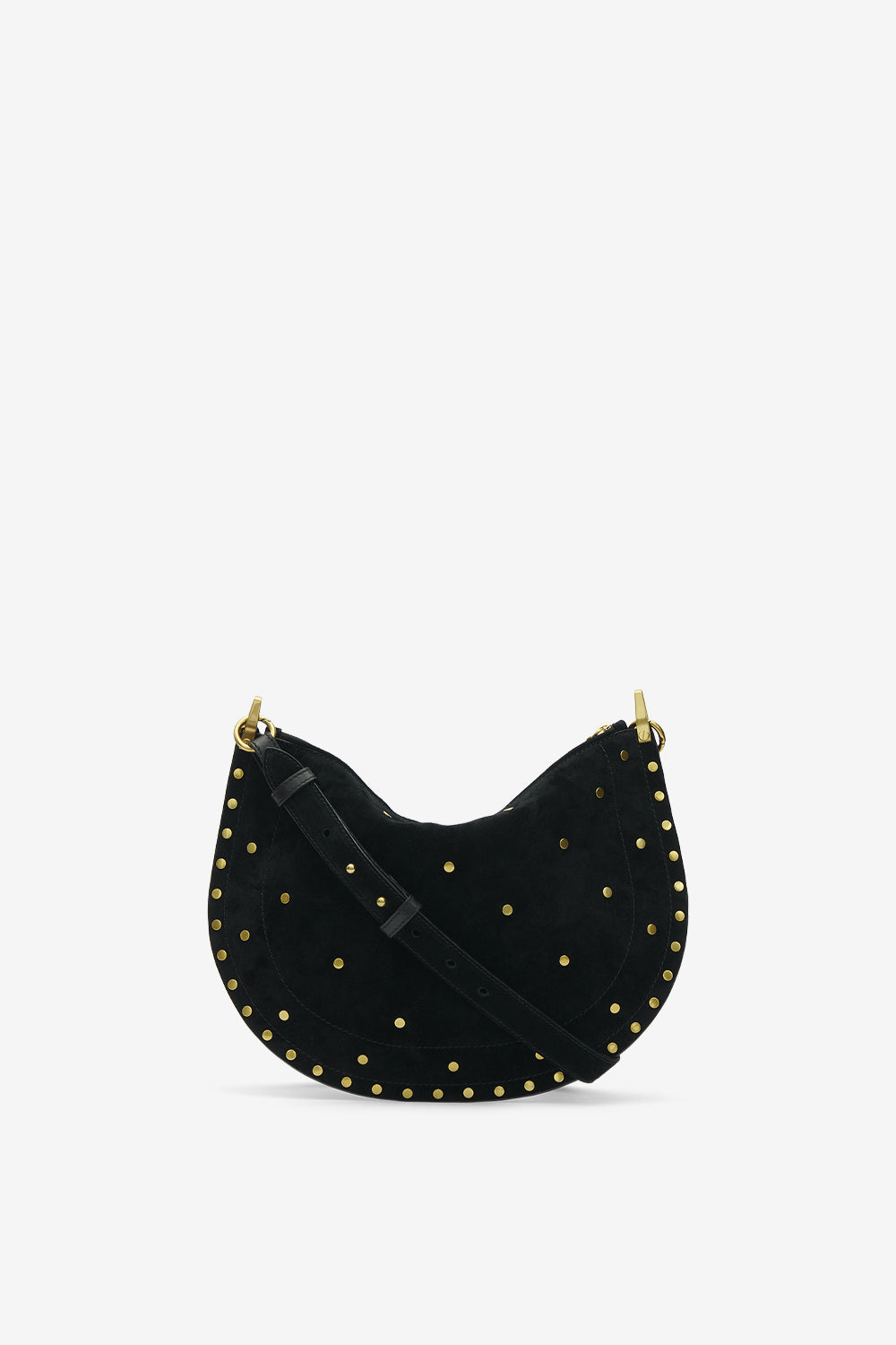 Borsa oskan soft zip in pelle scamosciata - Nero - Woman - 2