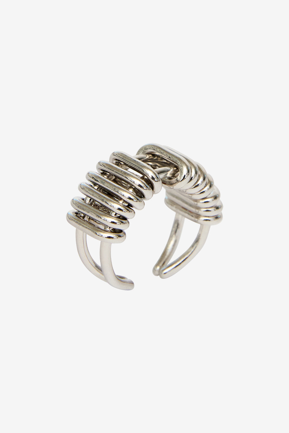 Ivyo brass ring - Silver - Man - 3