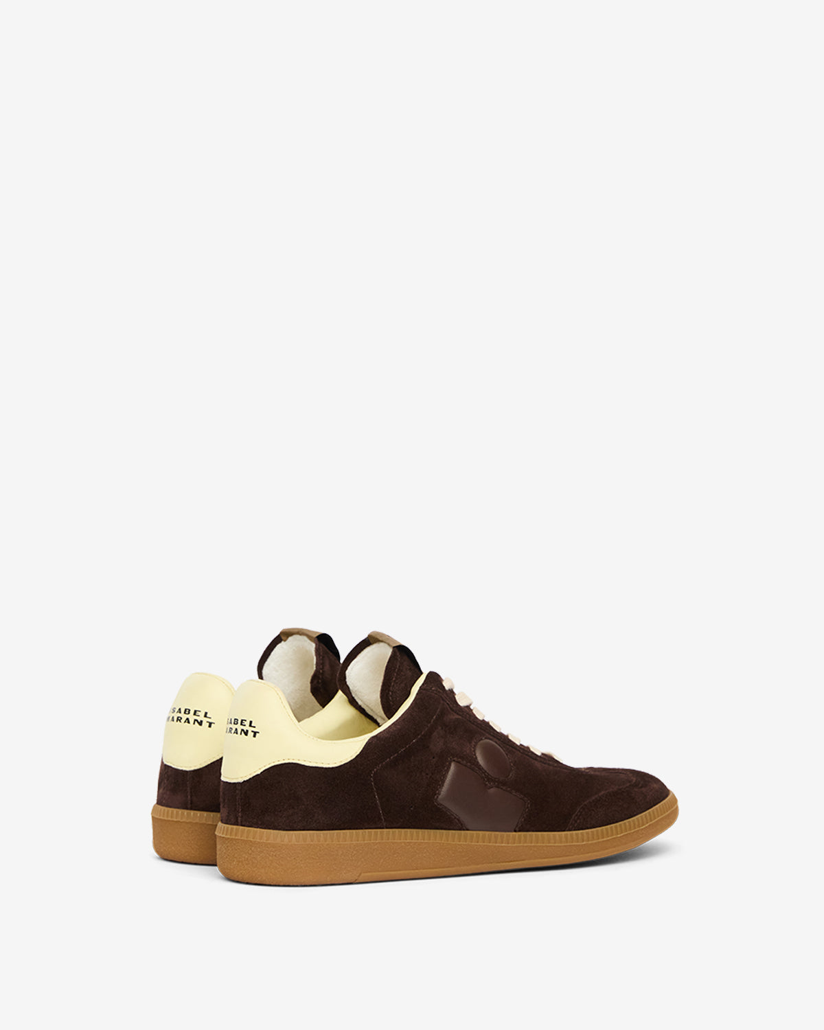 Brycy sneakers Man Chocolate - light yellow 2