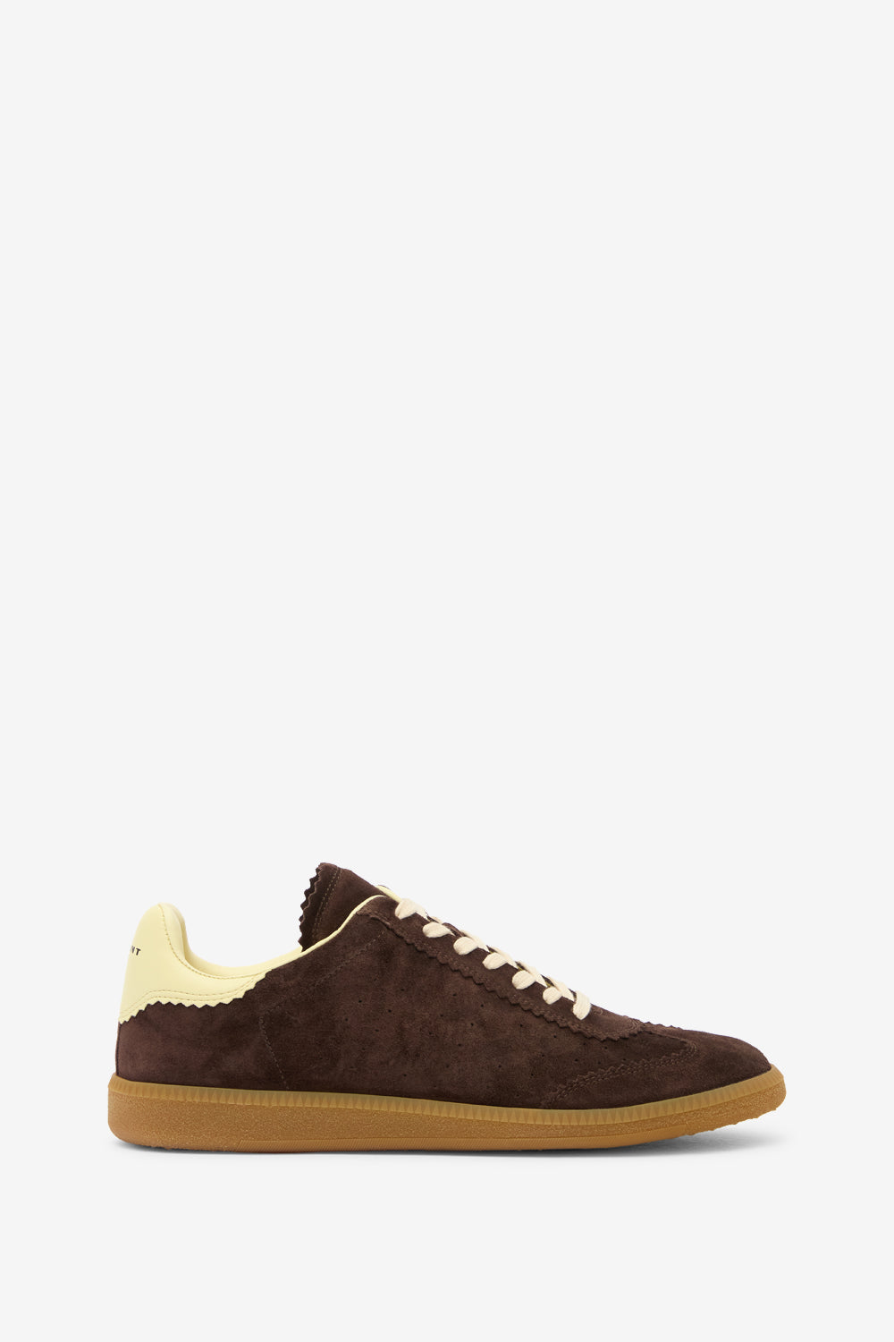Brycy low-top sneakers - Chocolate - light yellow - Man - 1