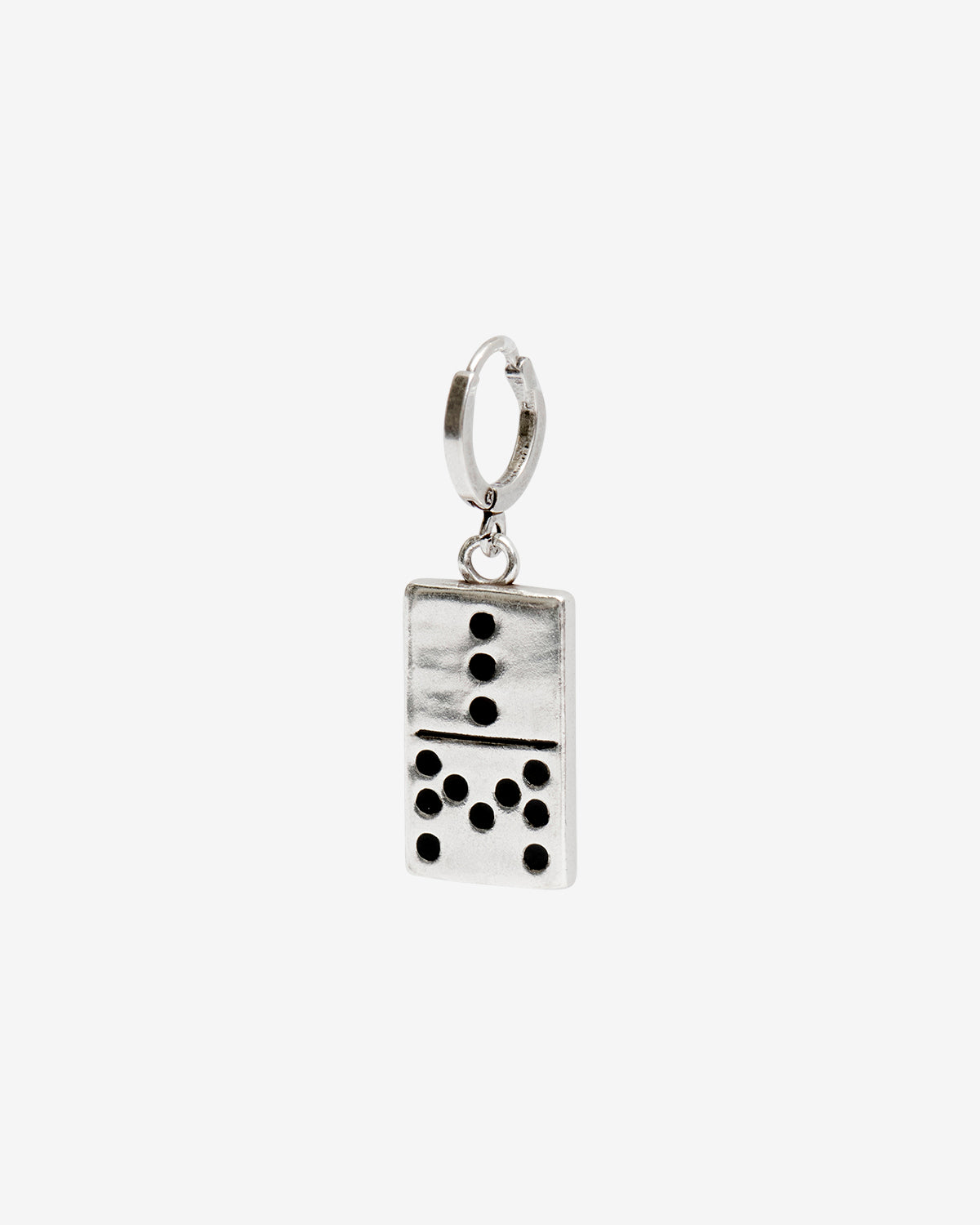 Pendientes alby Man Black and silver 3