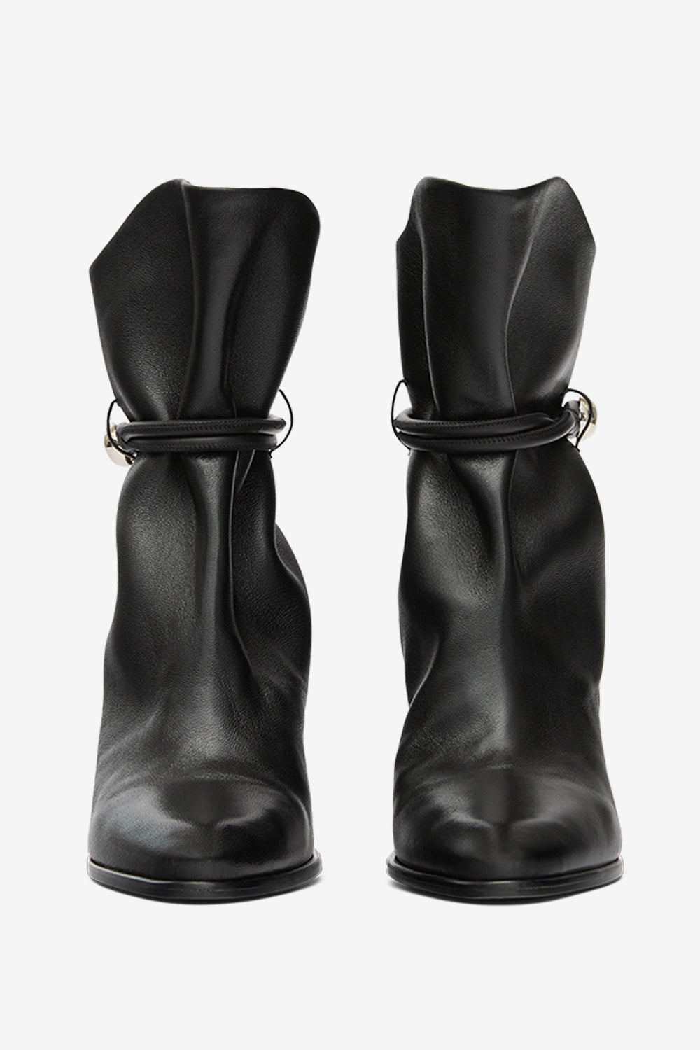 Stivaletti in pelle lolya - Nero - Woman - 4