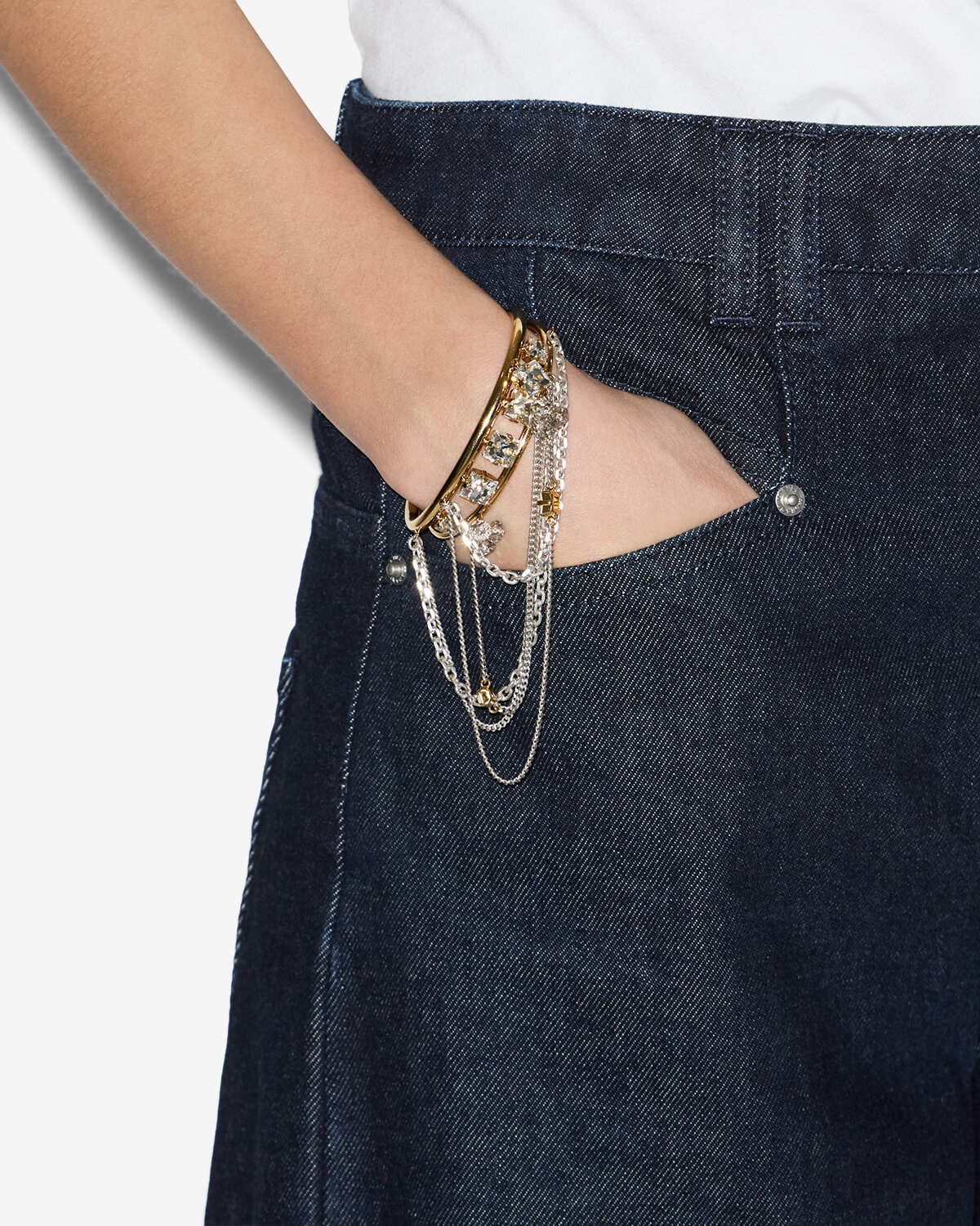 Jodie bracelet Woman Silver-gold 1