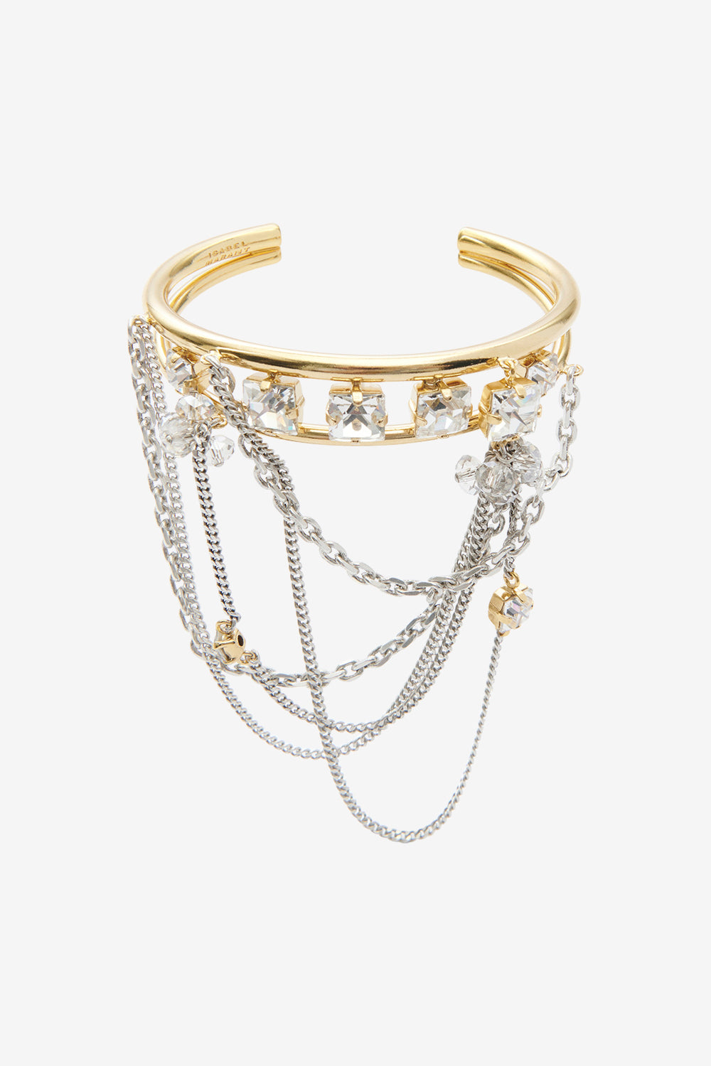 Jodie cuff bracelet - Silver-gold - Woman - 1